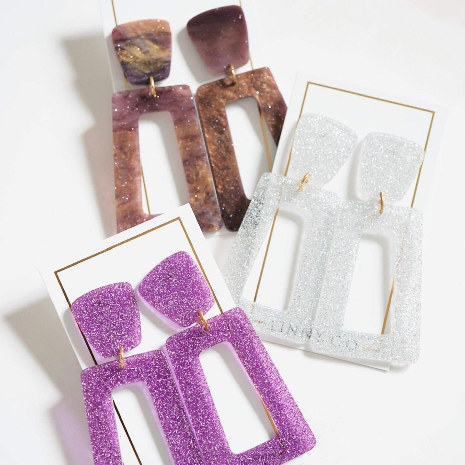 Kennedy - Purple Glitter - Charming Charlie