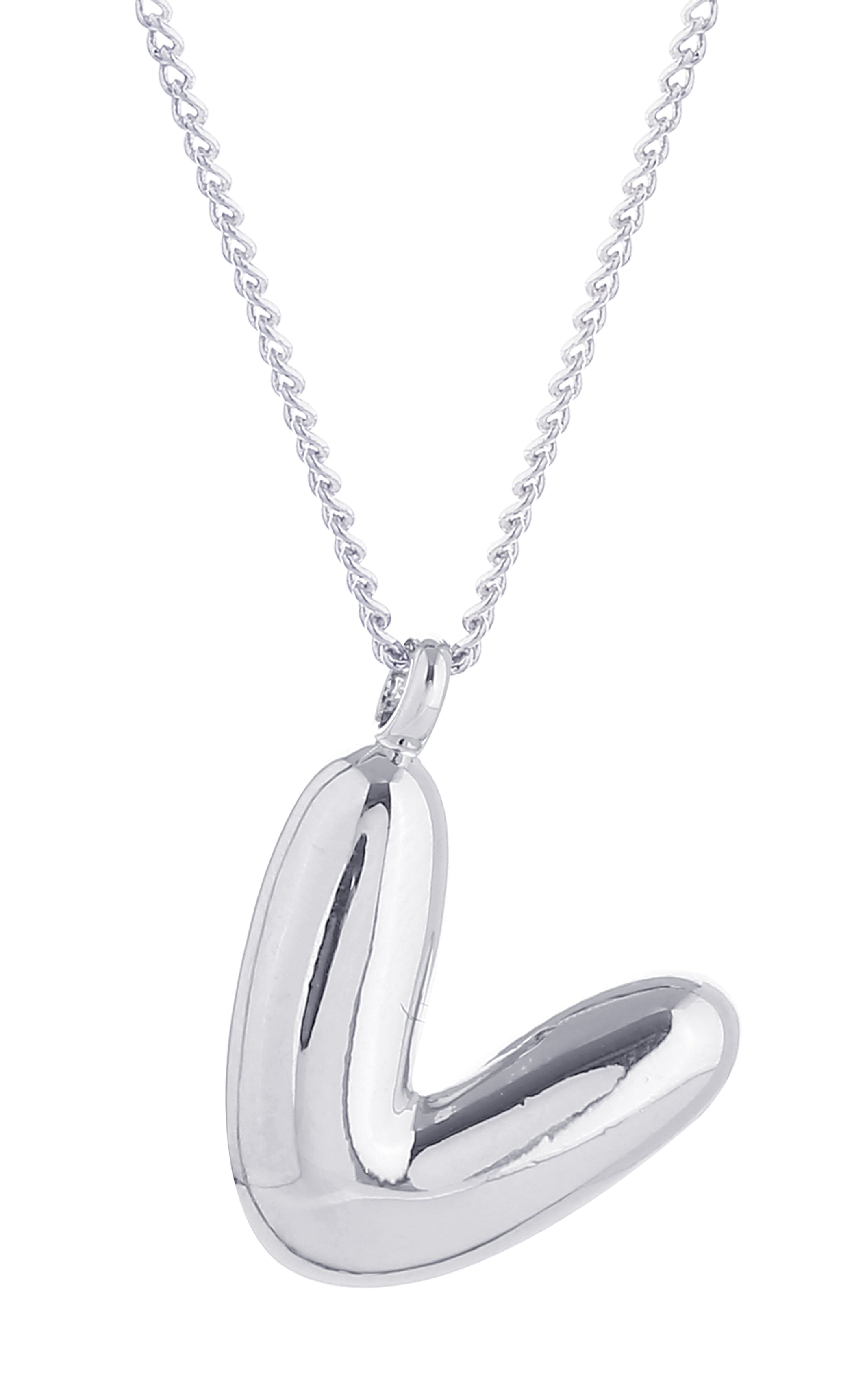 14K Gold Dipped Mini Bold Initial Necklace - Charming Charlie