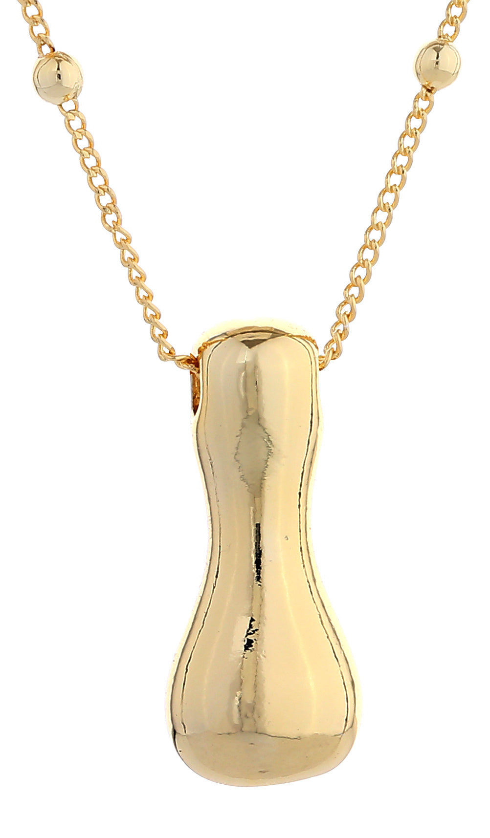 14K Gold Dipped Bold initial Necklace - Charming Charlie