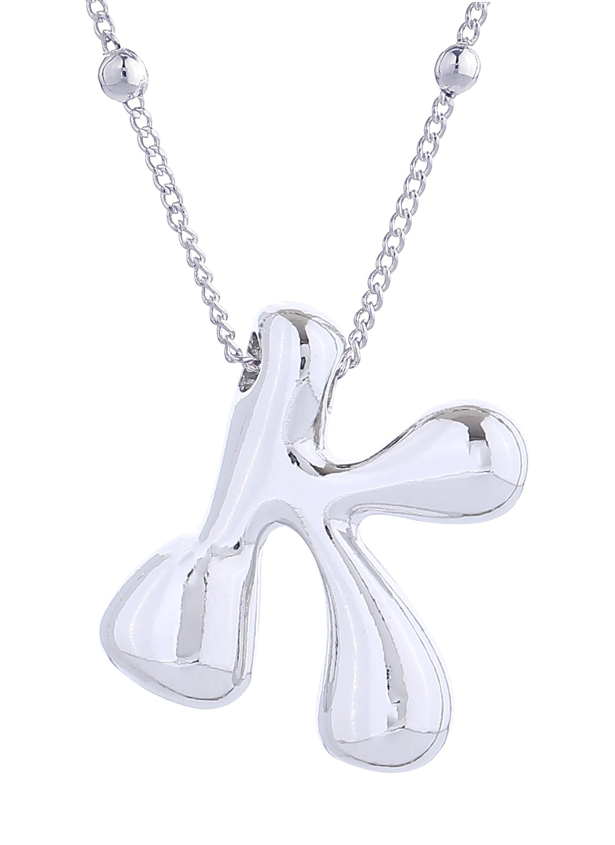 14K Gold Dipped Bold Initial Necklace - Charming Charlie