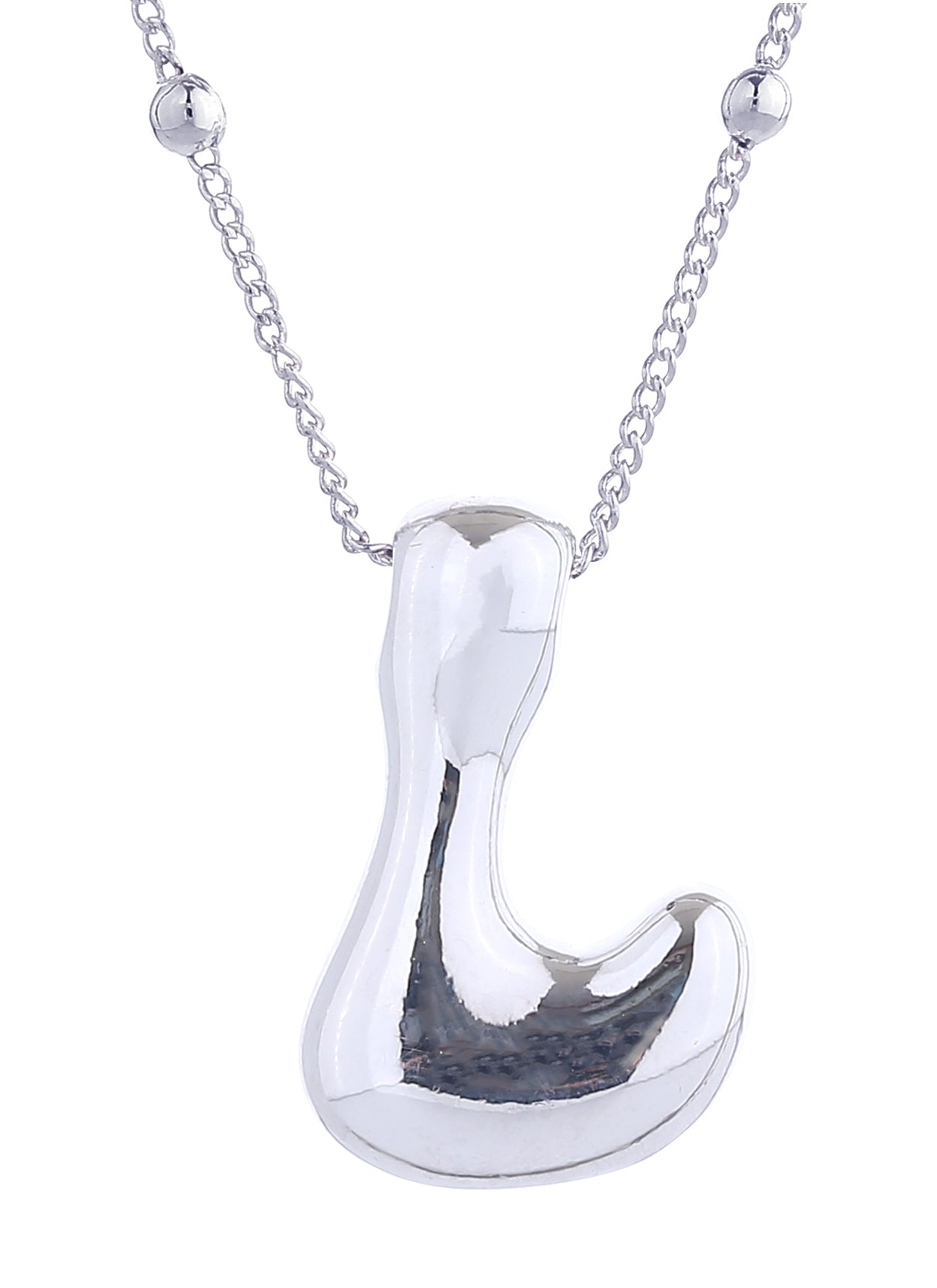 14K Gold Dipped Bold Initial Necklace - Charming Charlie