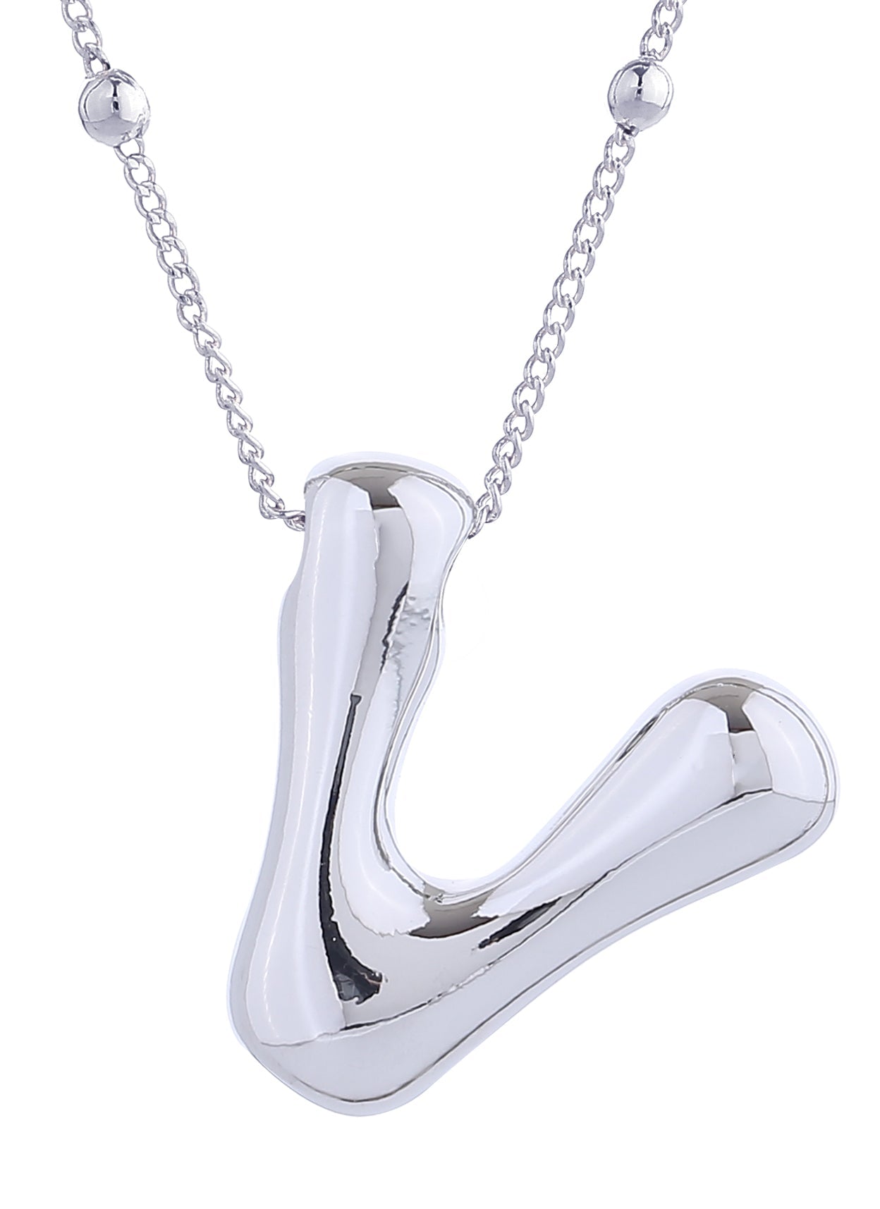 14K Gold Dipped Bold Initial Necklace - Charming Charlie