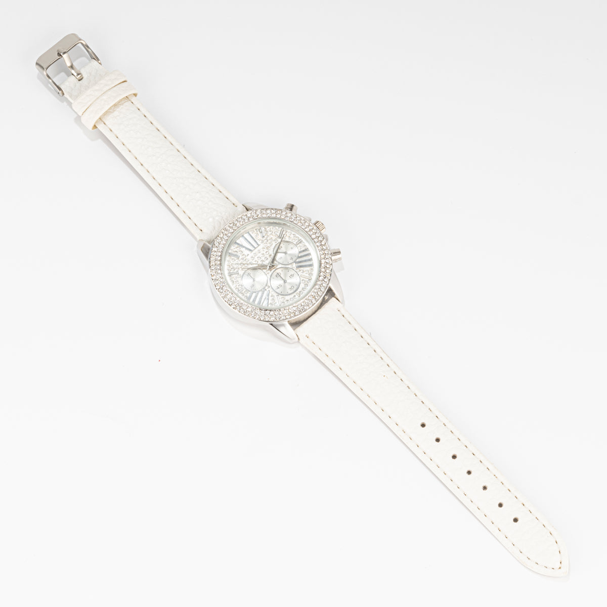 Winter White Glitz 'n' Glam Watch - Charming Charlie
