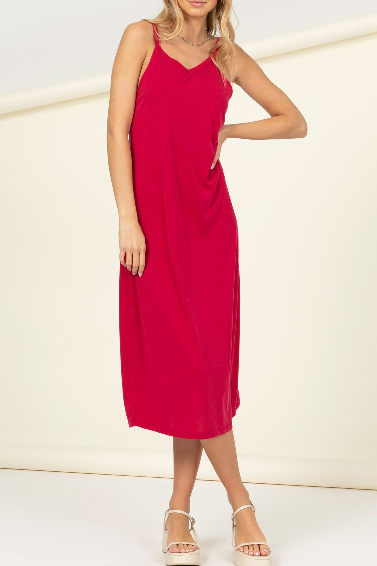 Sleeveless Knit Dress - Charming Charlie