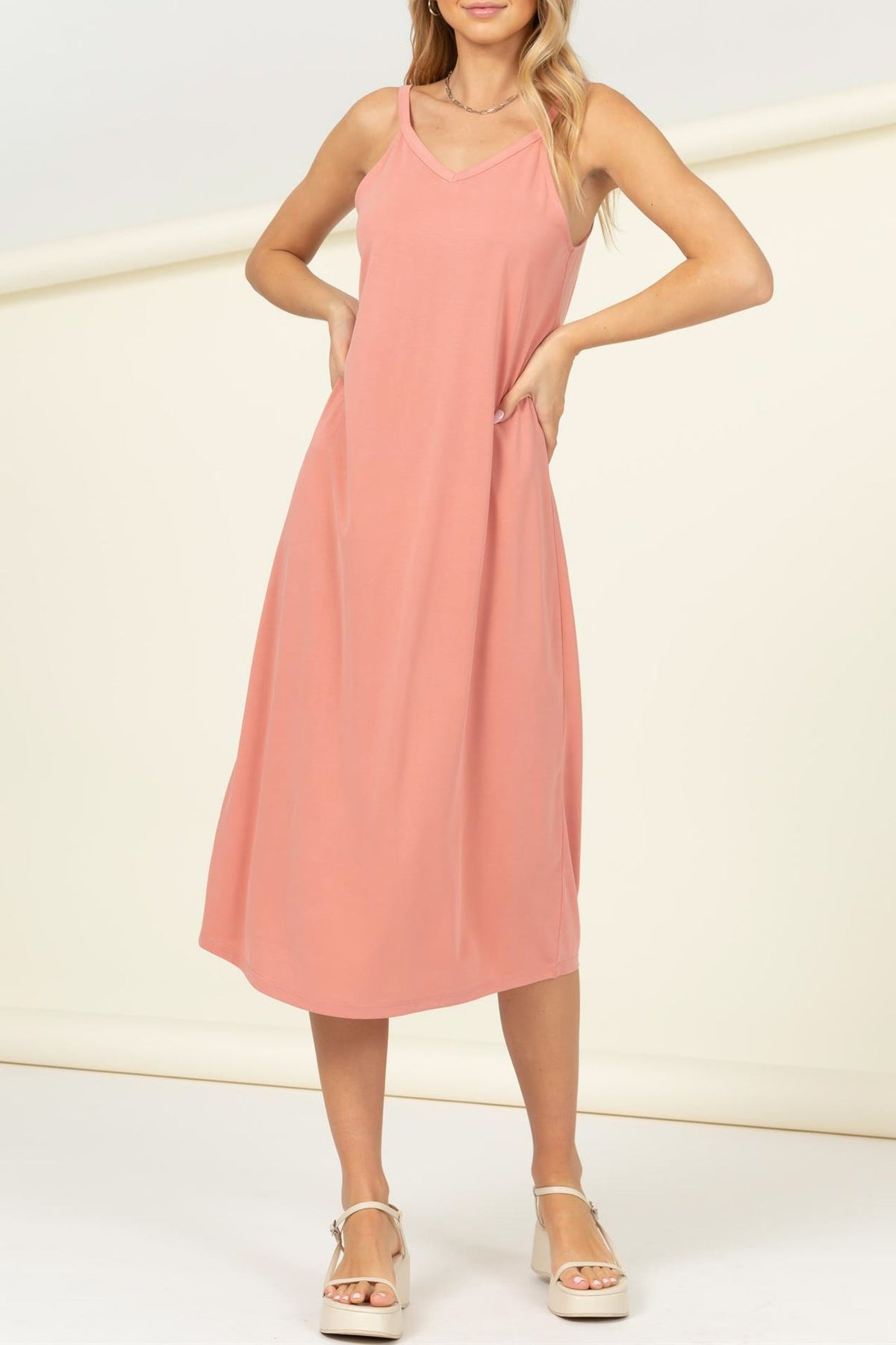 Sleeveless Knit Dress - Charming Charlie
