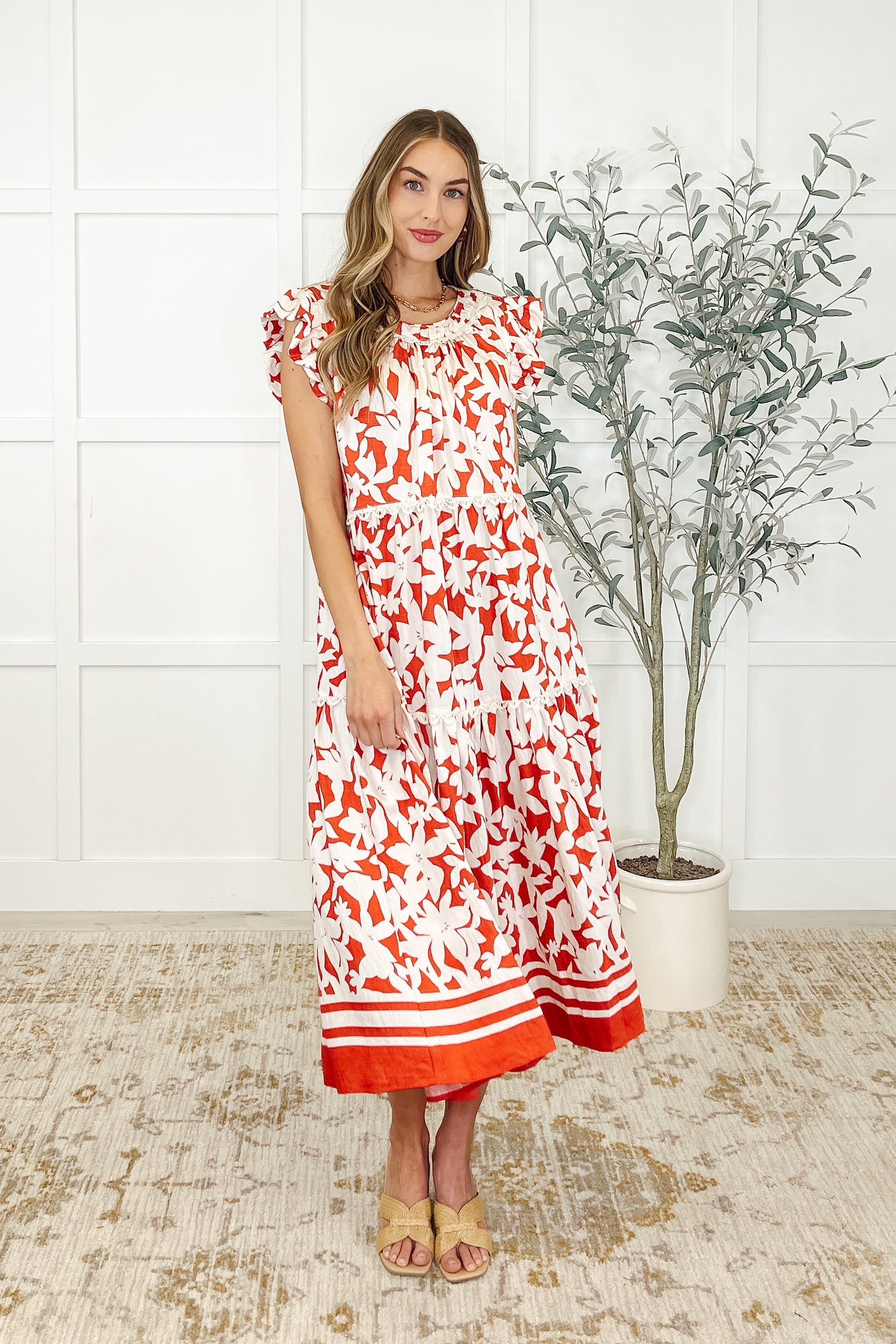 Dainty Daydream Tiered Dress - Charming Charlie