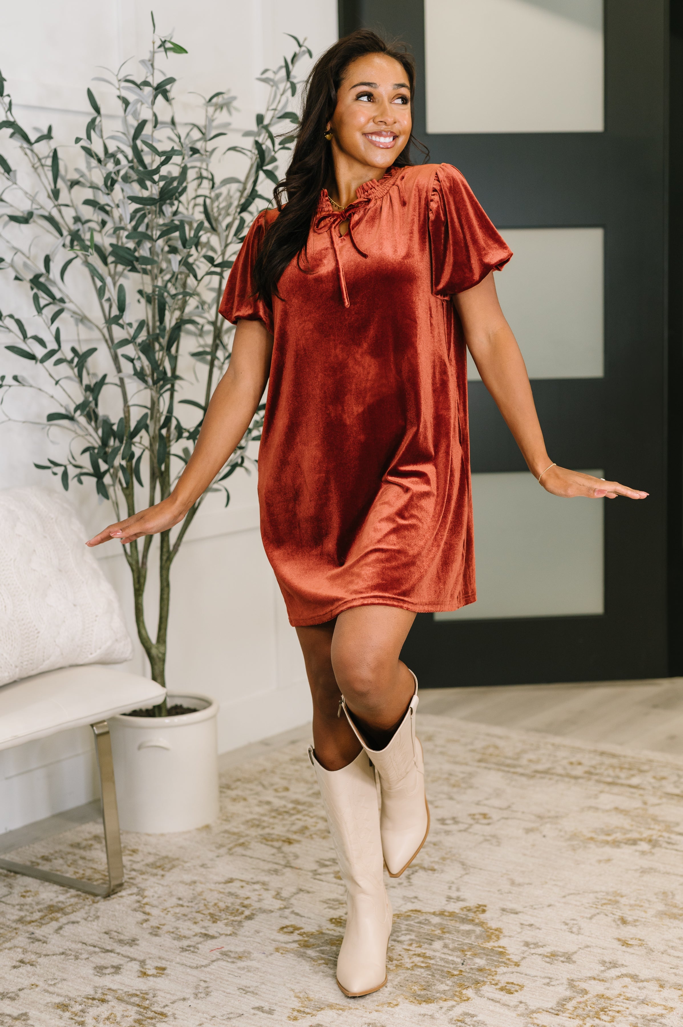 Damsel in This Velvet Dress - Charming Charlie