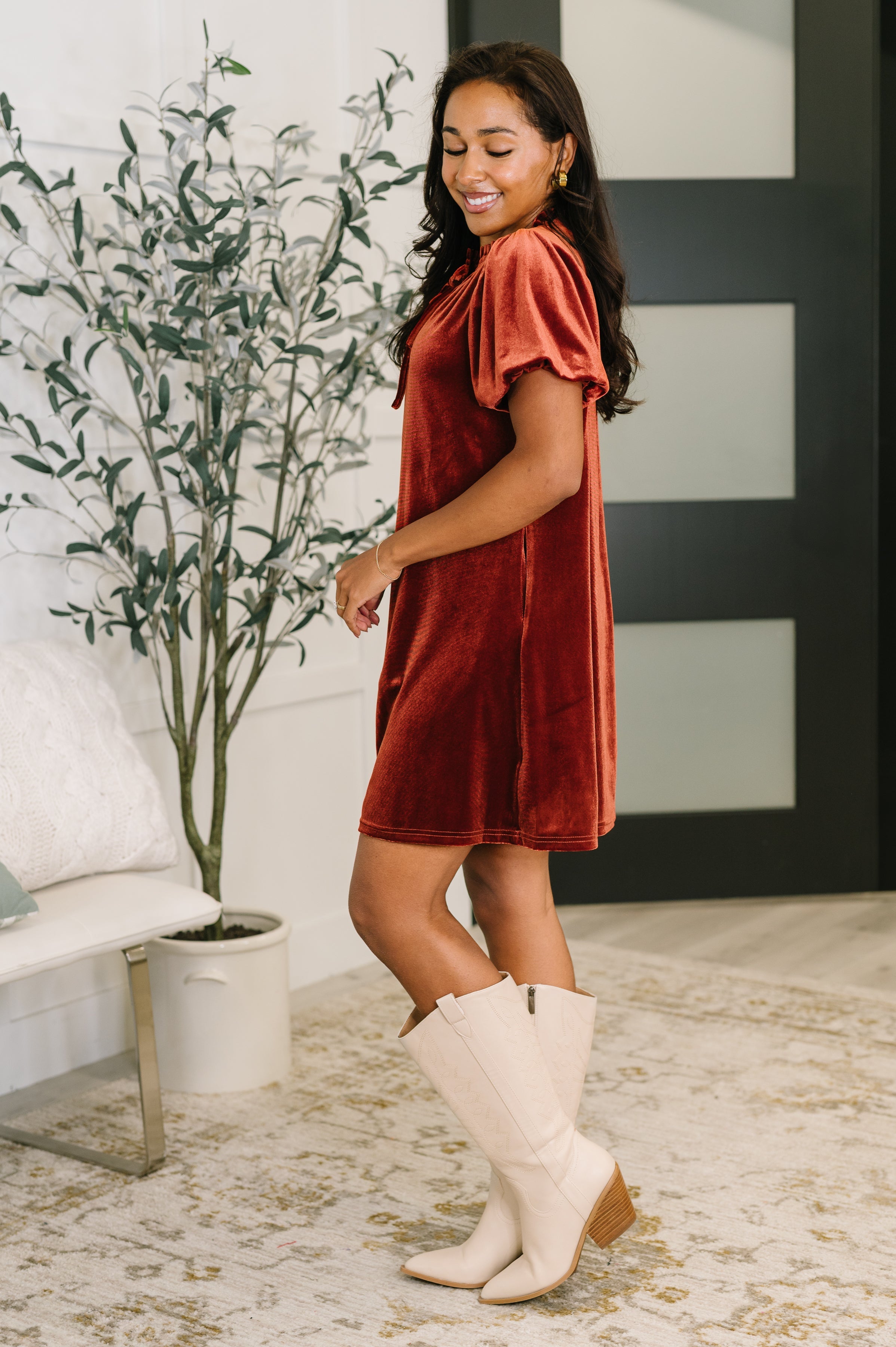 Damsel in This Velvet Dress - Charming Charlie