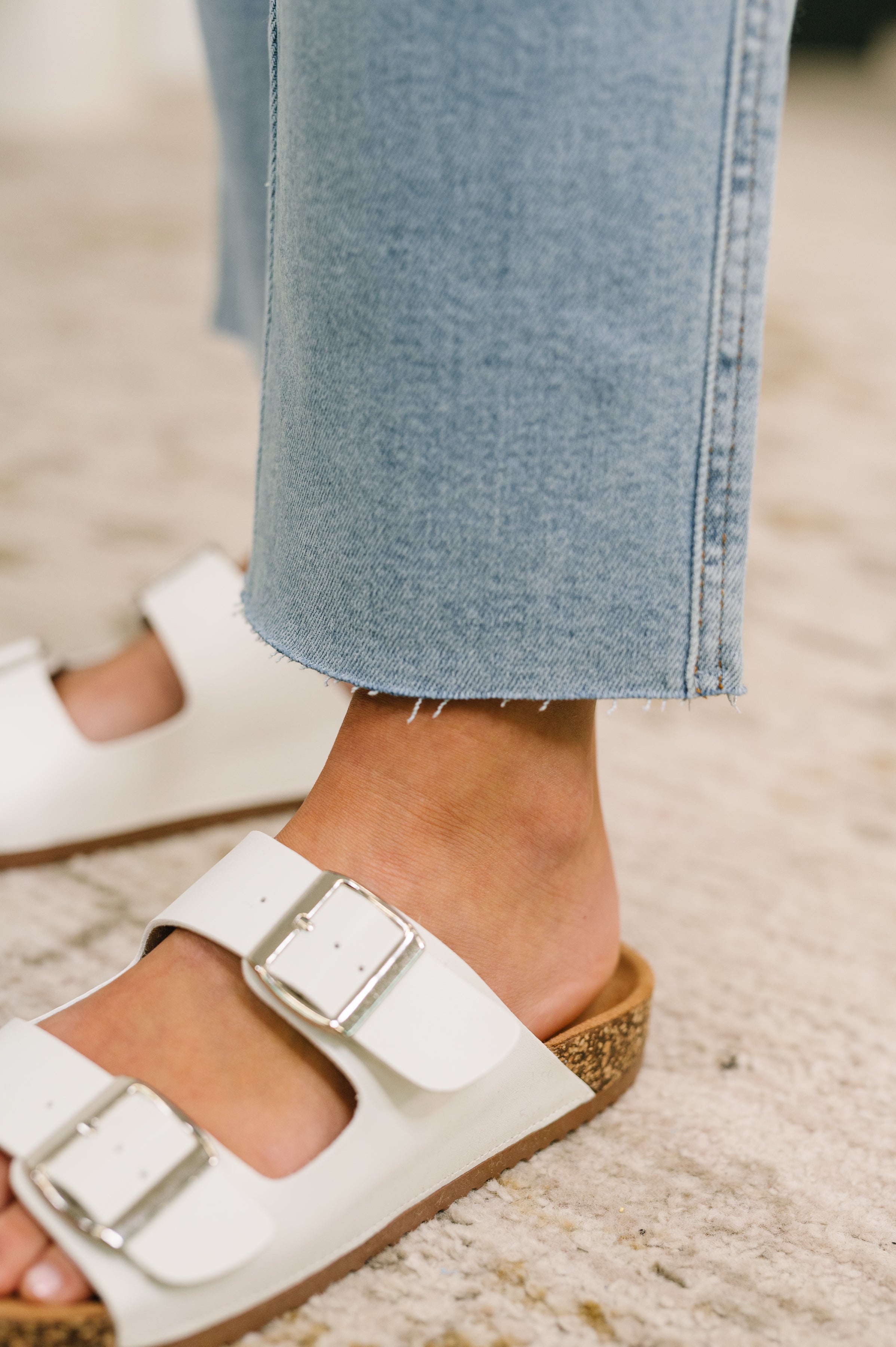 Dawn Mid Rise Ankle Straight w Bandana Loop - Charming Charlie