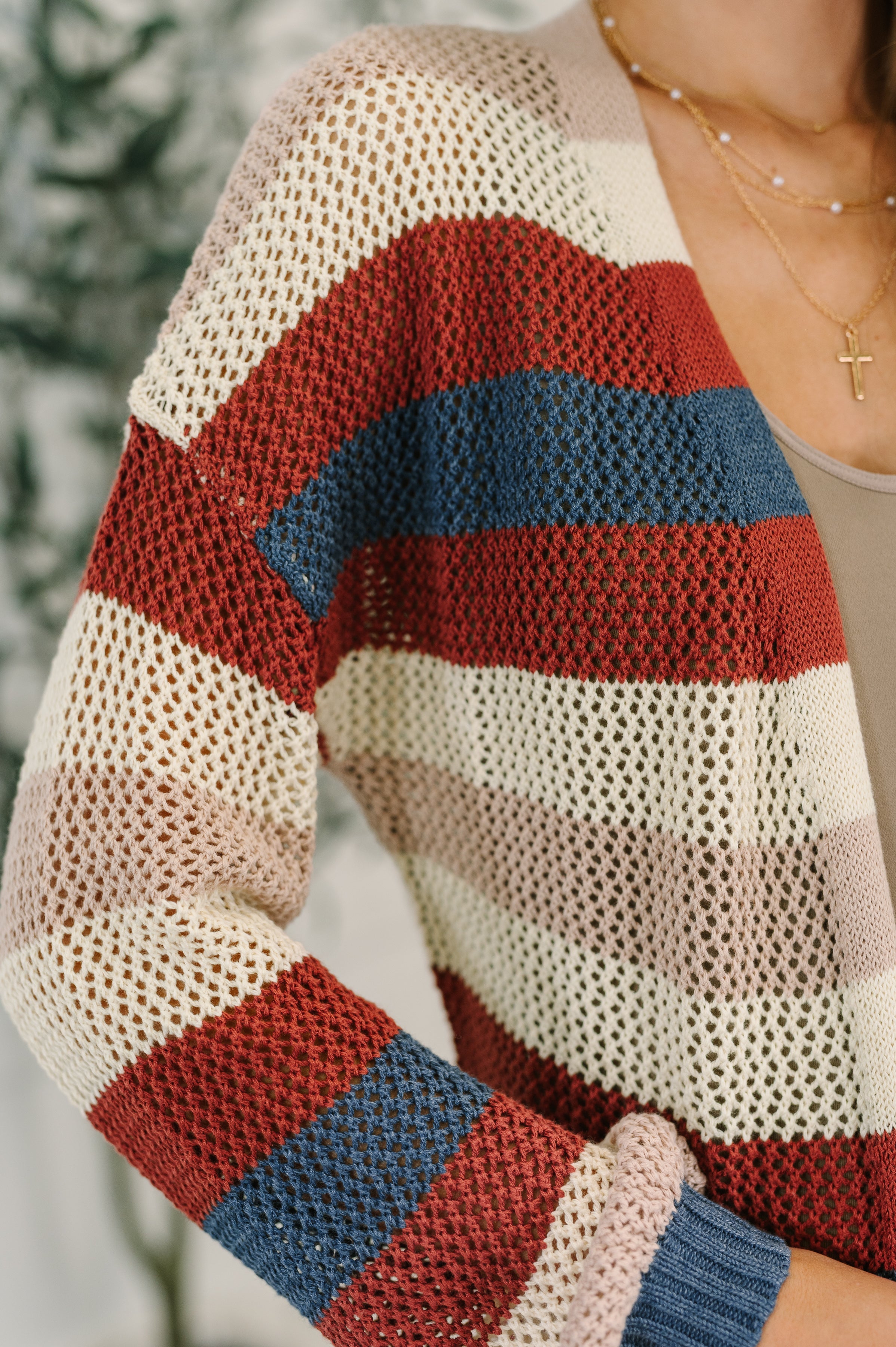 Definitely Dapper Striped Knit Cardigan - Charming Charlie
