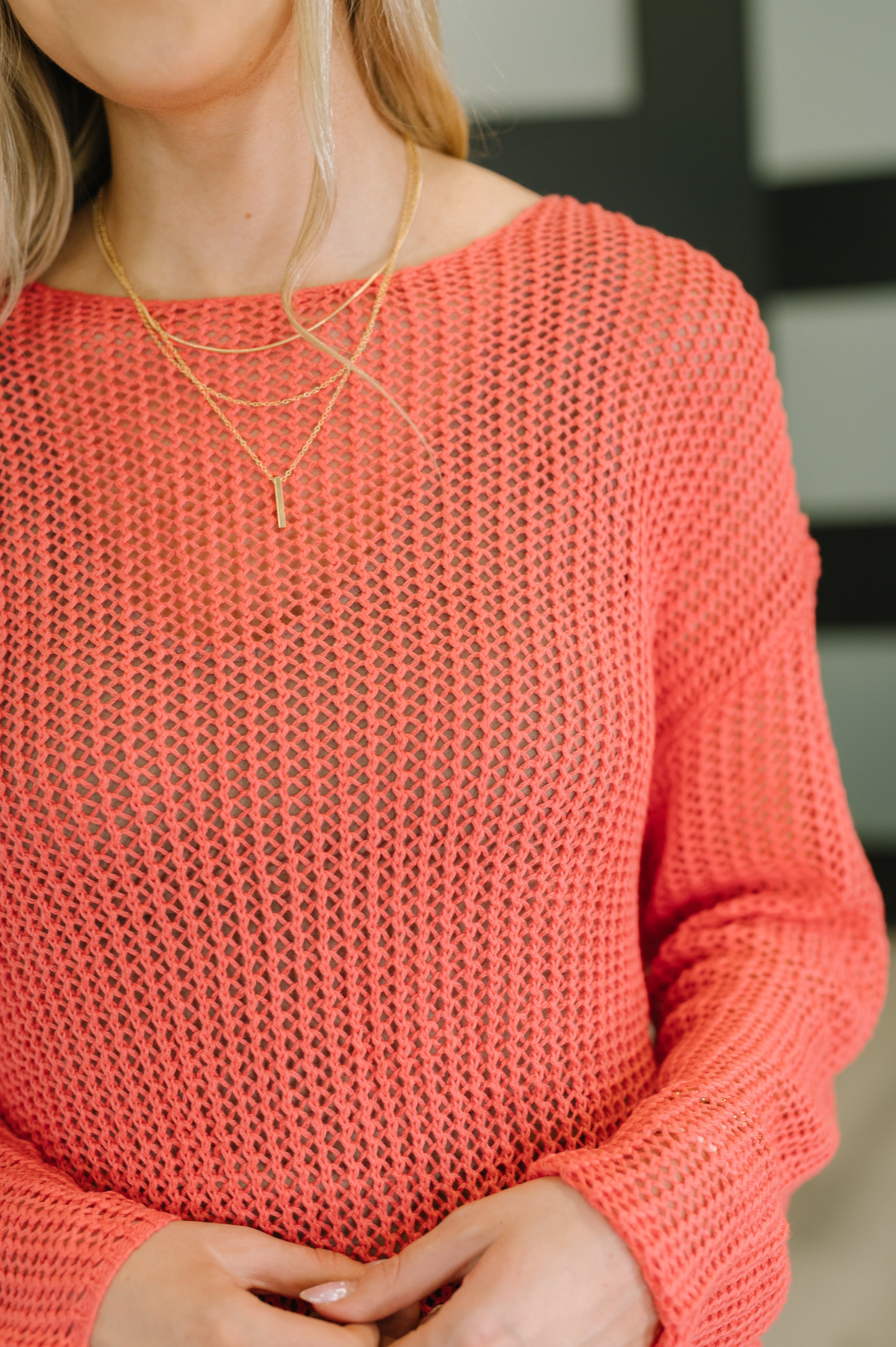 Desert Bloom Loose Knit Sweater - Charming Charlie
