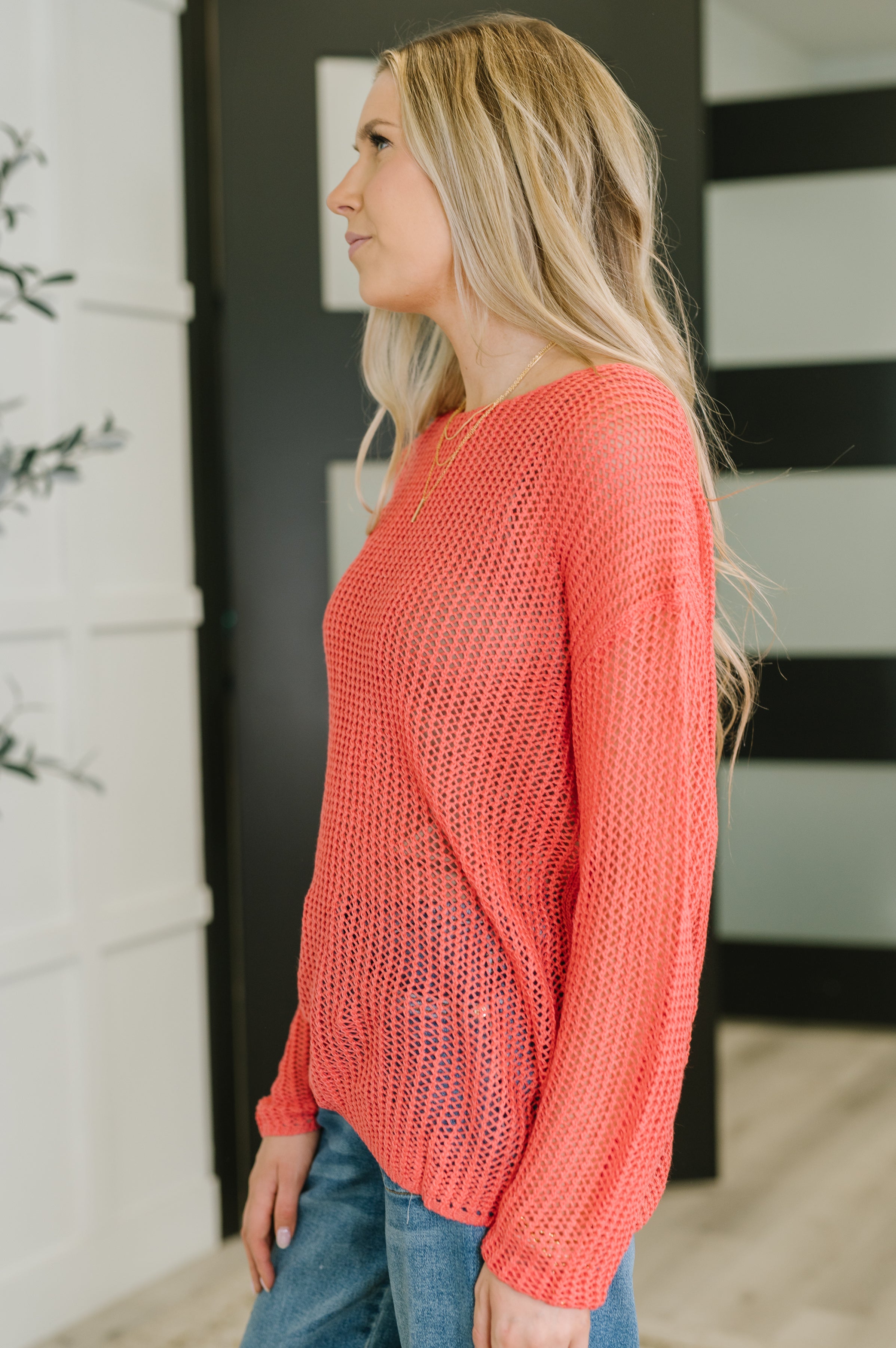 Desert Bloom Loose Knit Sweater - Charming Charlie