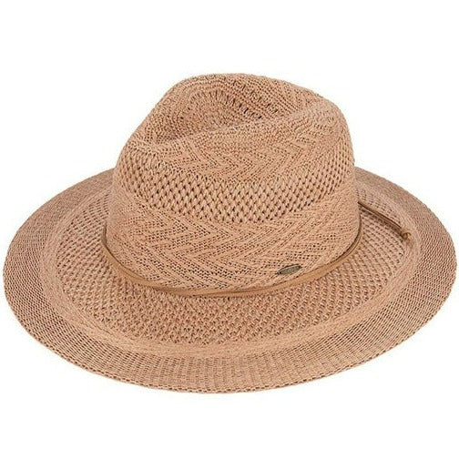 Dessert C.C Multi Pattern Suede String Band Panama Hat. Before running out the door into the air, you’ll want to reach for these summer Panama Hat to keep you incredibly relax as a great hat can keep you cool and comfortable even when the sun is high in the sky. Perfect for keeping the sun off of your face, neck, and shoulders. ideal for travelers who are on vacation or just spending some time in the great outdoors.