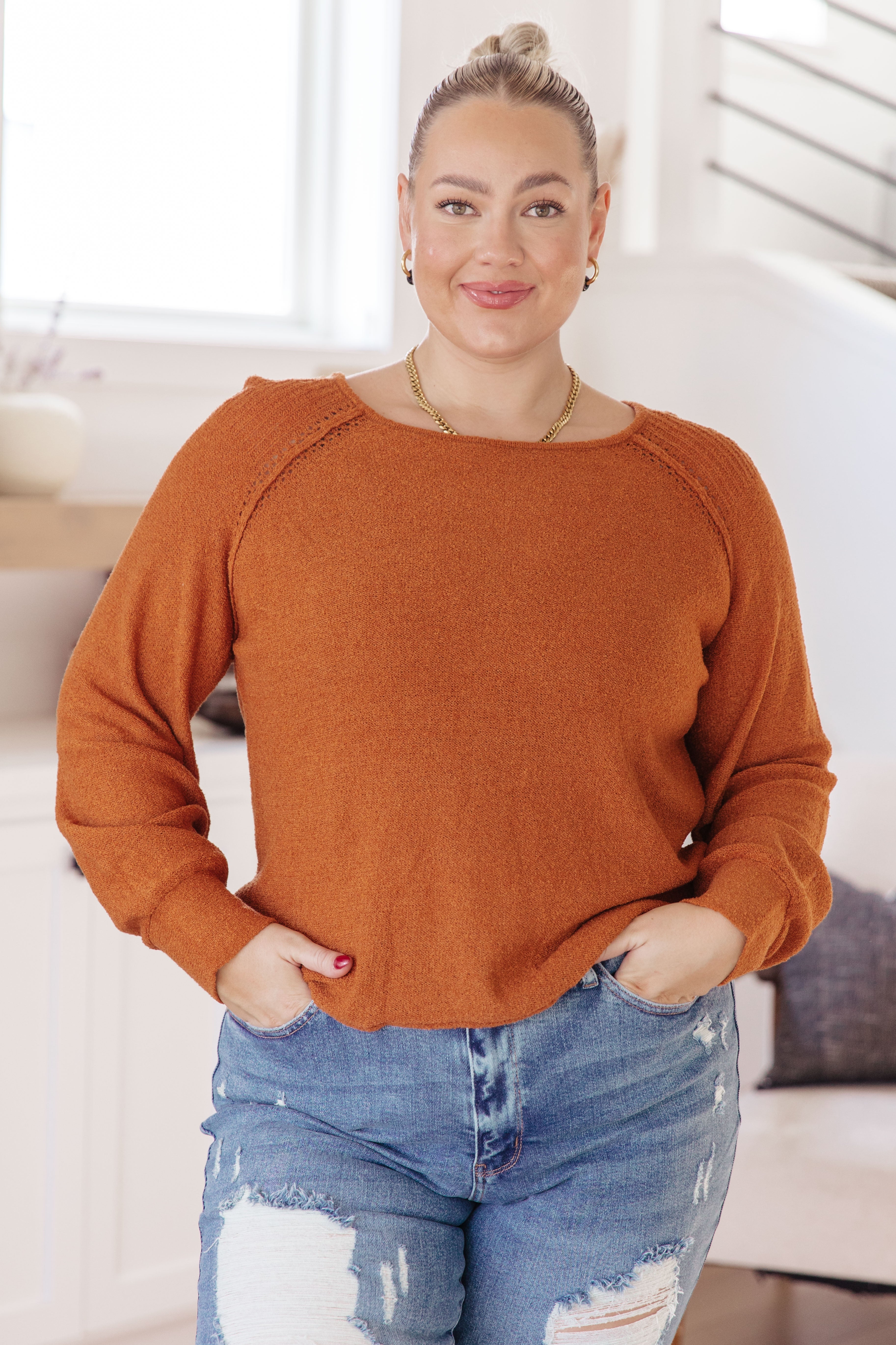 Don't Be Difficult Pullover Sweater - Charming Charlie