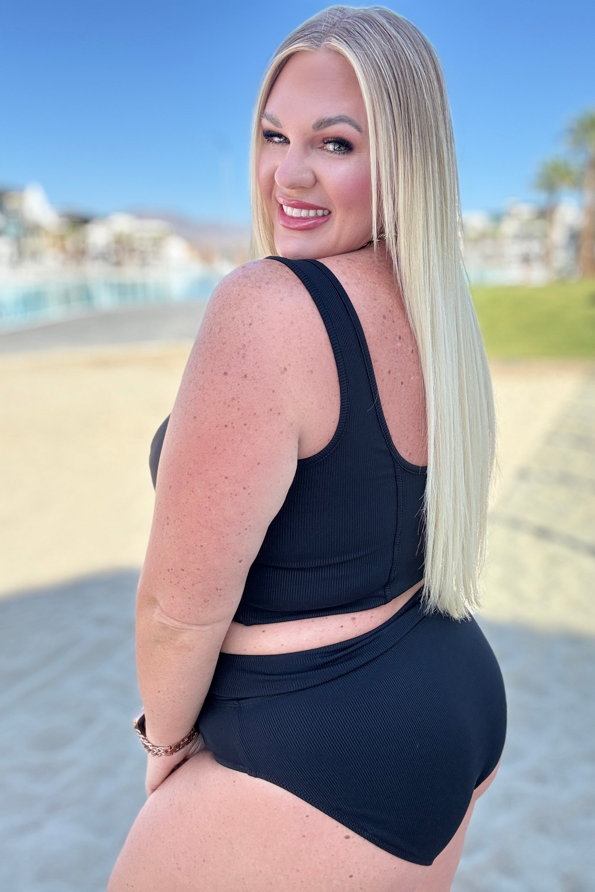 Down the Block, On A Beach Two Piece Swimsuit - Charming Charlie