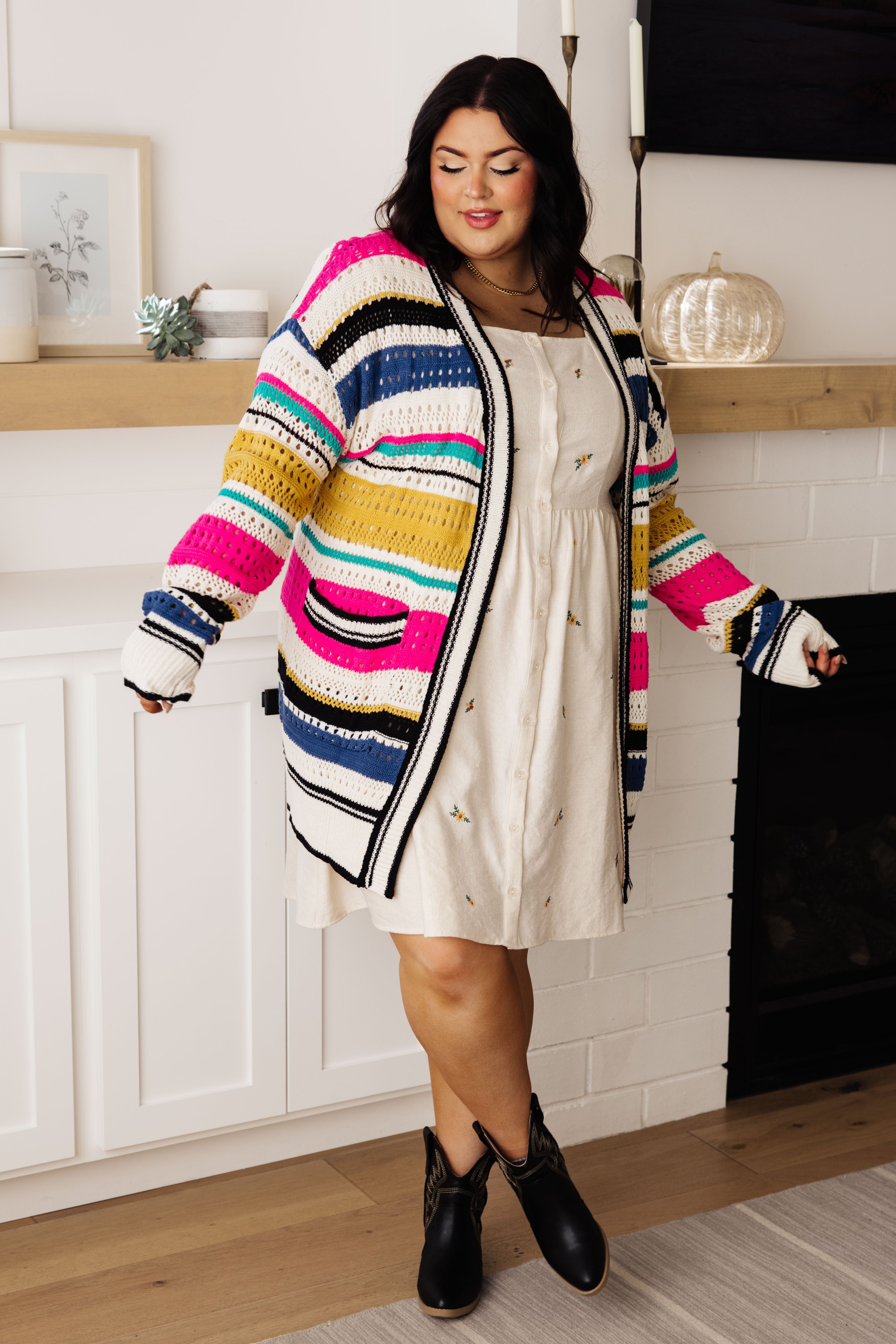 Dream a Little Dream Embroidered Dress - Charming Charlie