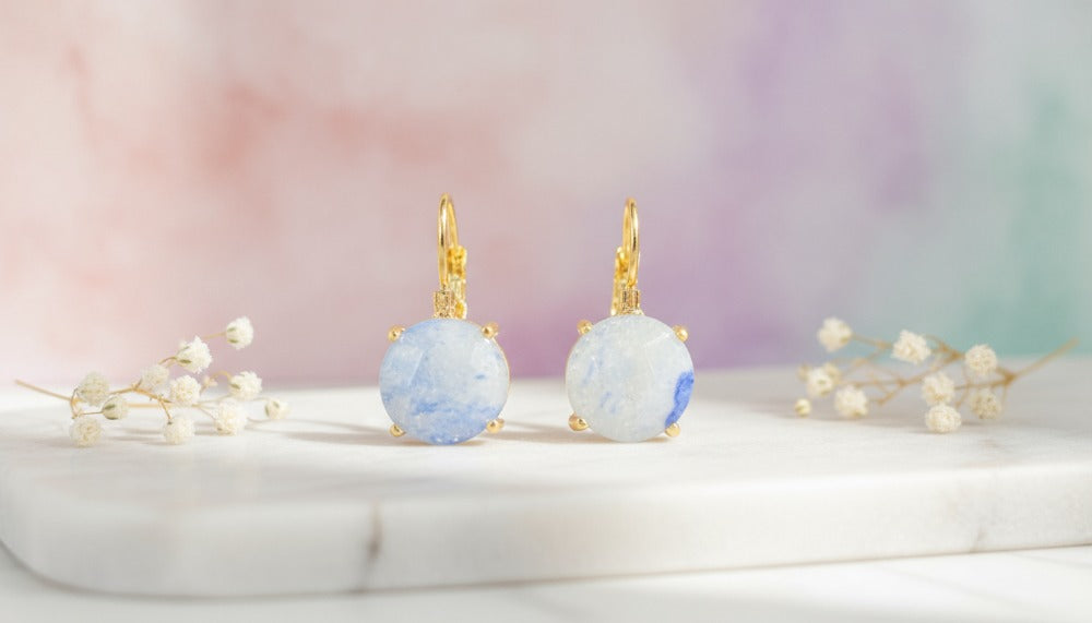Moonlit Blue Drop Earring - Charming Charlie