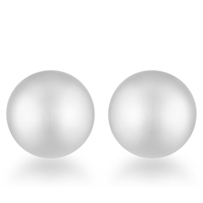 Julie Rhodium Sphere Stud Earrings - Charming Charlie