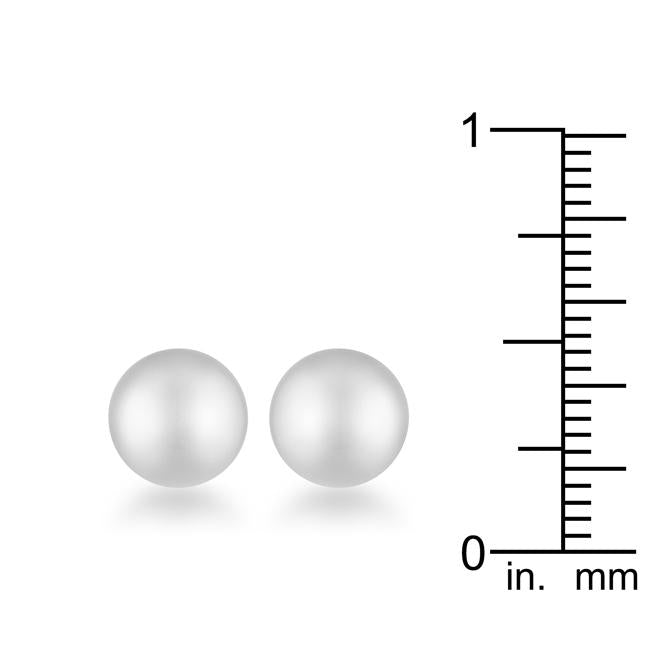 Julie Rhodium Sphere Stud Earrings - Charming Charlie