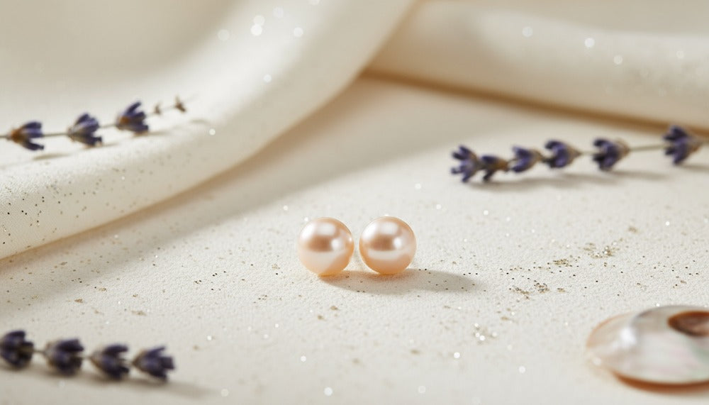Blush Pearl Stud Earrings - Charming Charlie