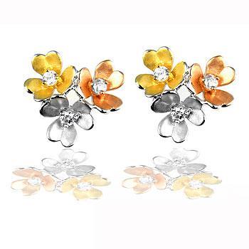 Cluster Blossom Earrings - Charming Charlie