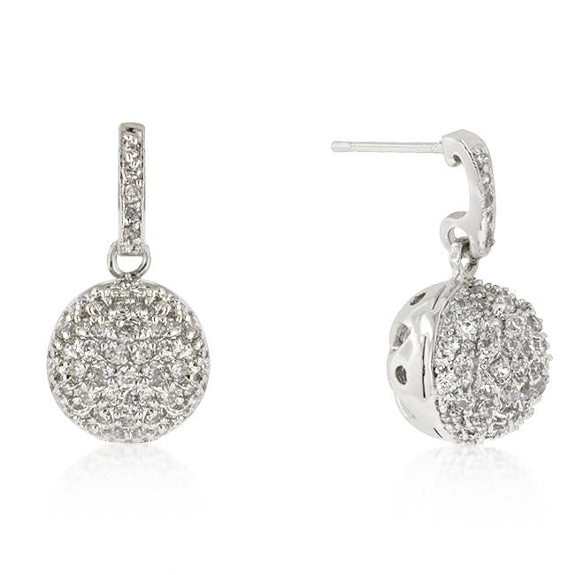 CZ Ball Dangle Earrings - Charming Charlie