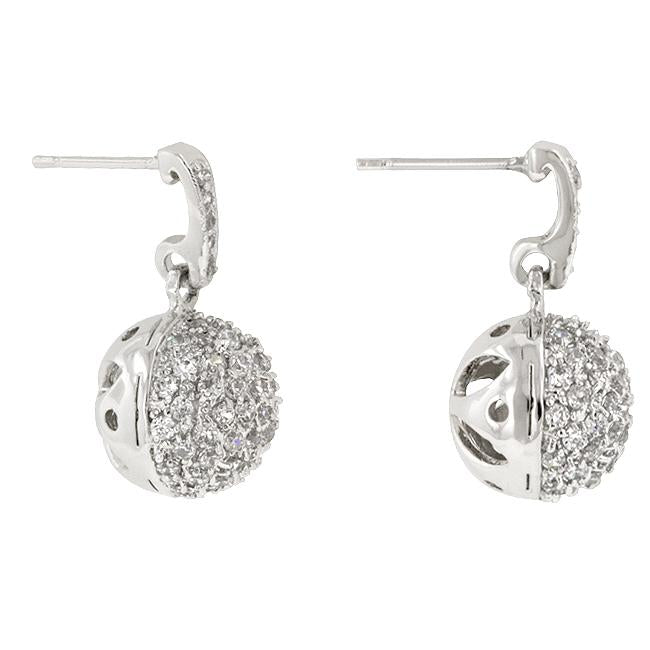 CZ Ball Dangle Earrings - Charming Charlie