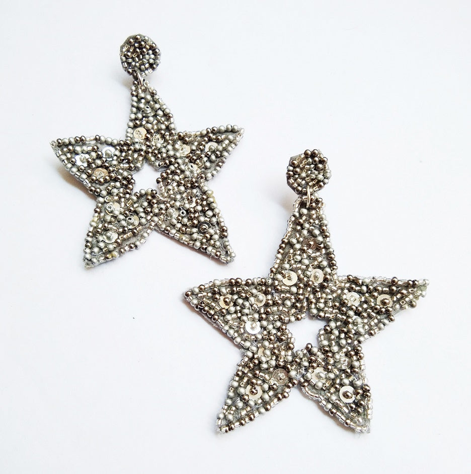Novelty Star Beaded Earring - Charming Charlie