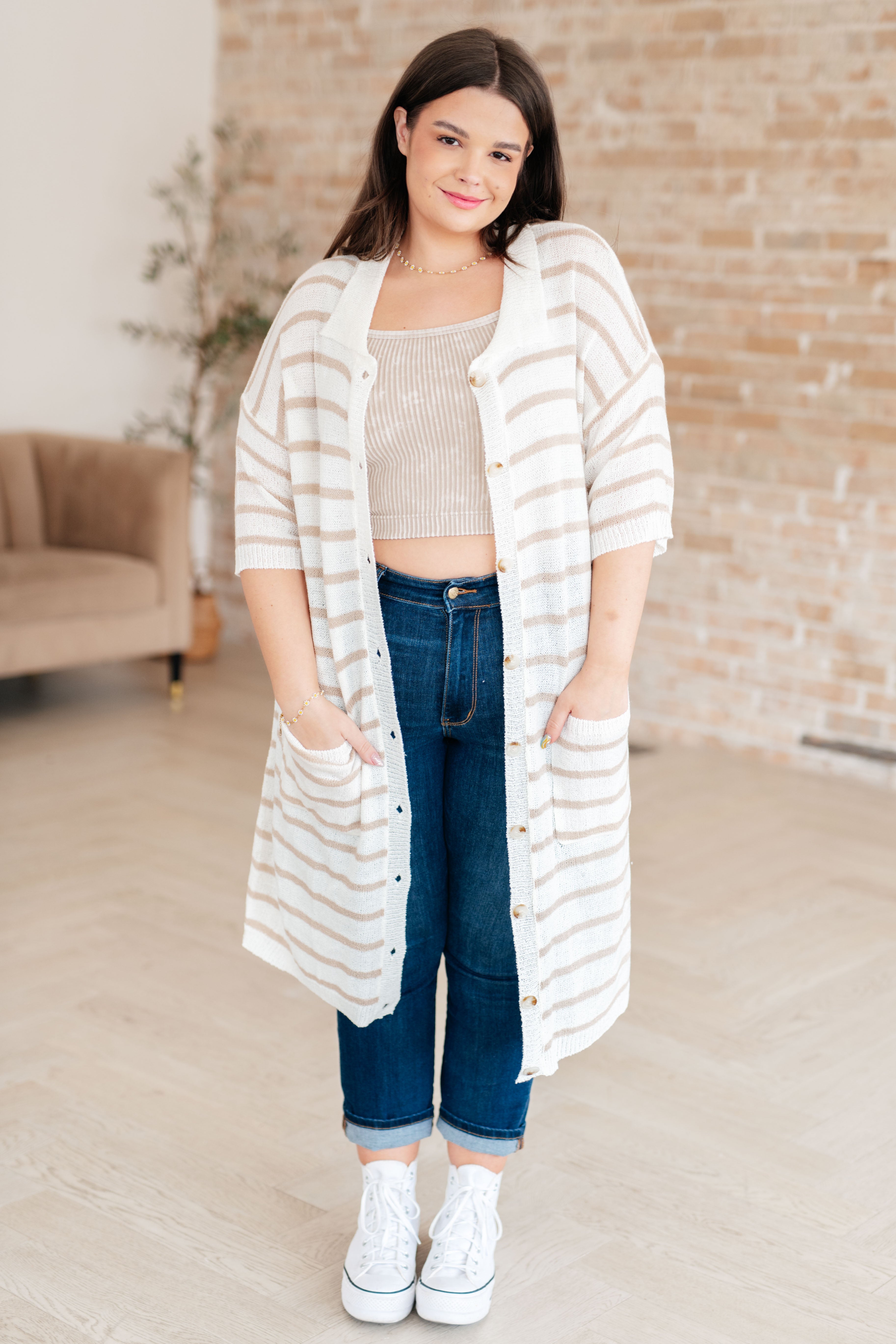 Easy Street Striped Dress - Charming Charlie
