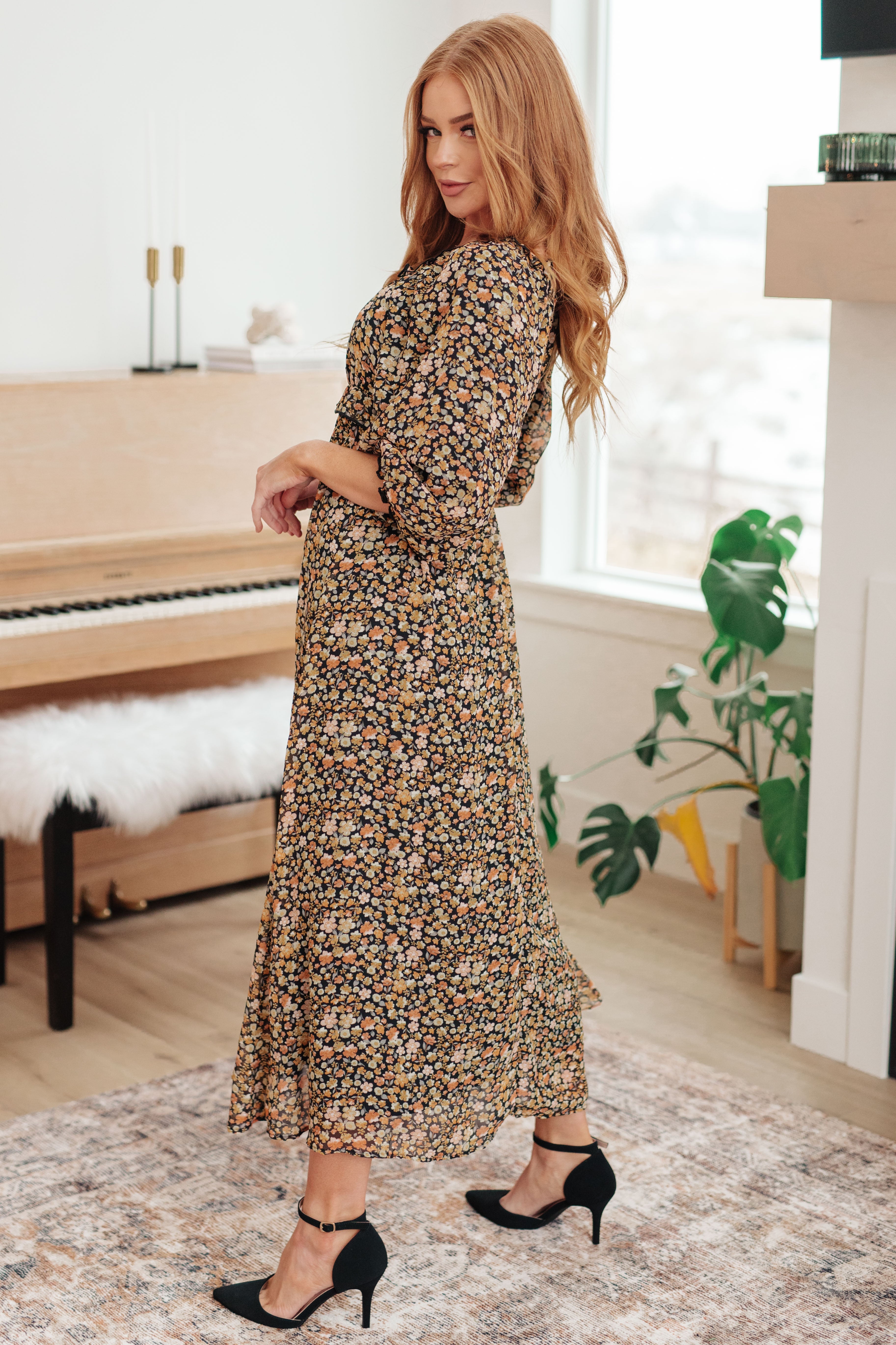 Ever So Briefly Floral Maxi Dress - Charming Charlie