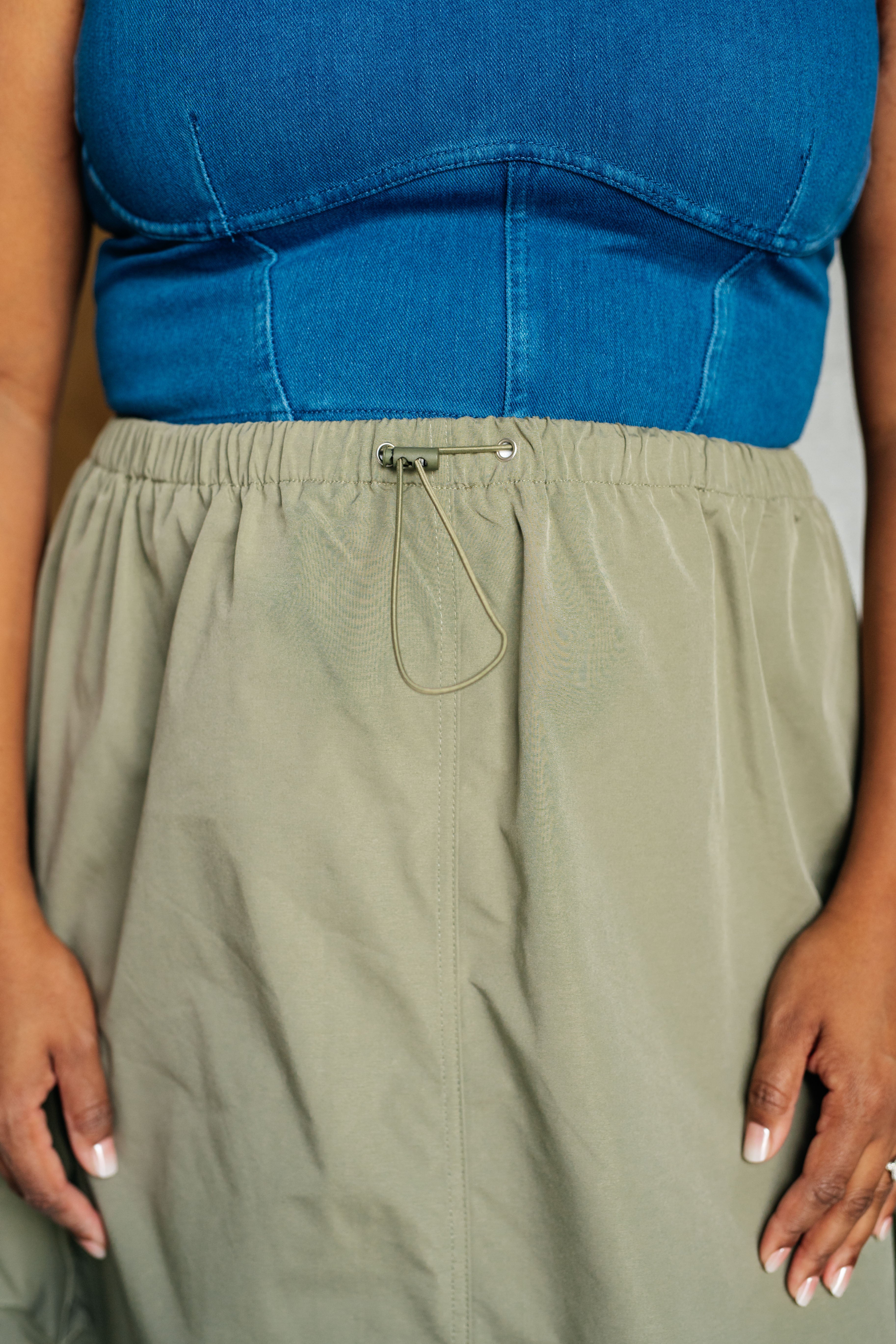 Explain It Away Cargo Skirt - Charming Charlie