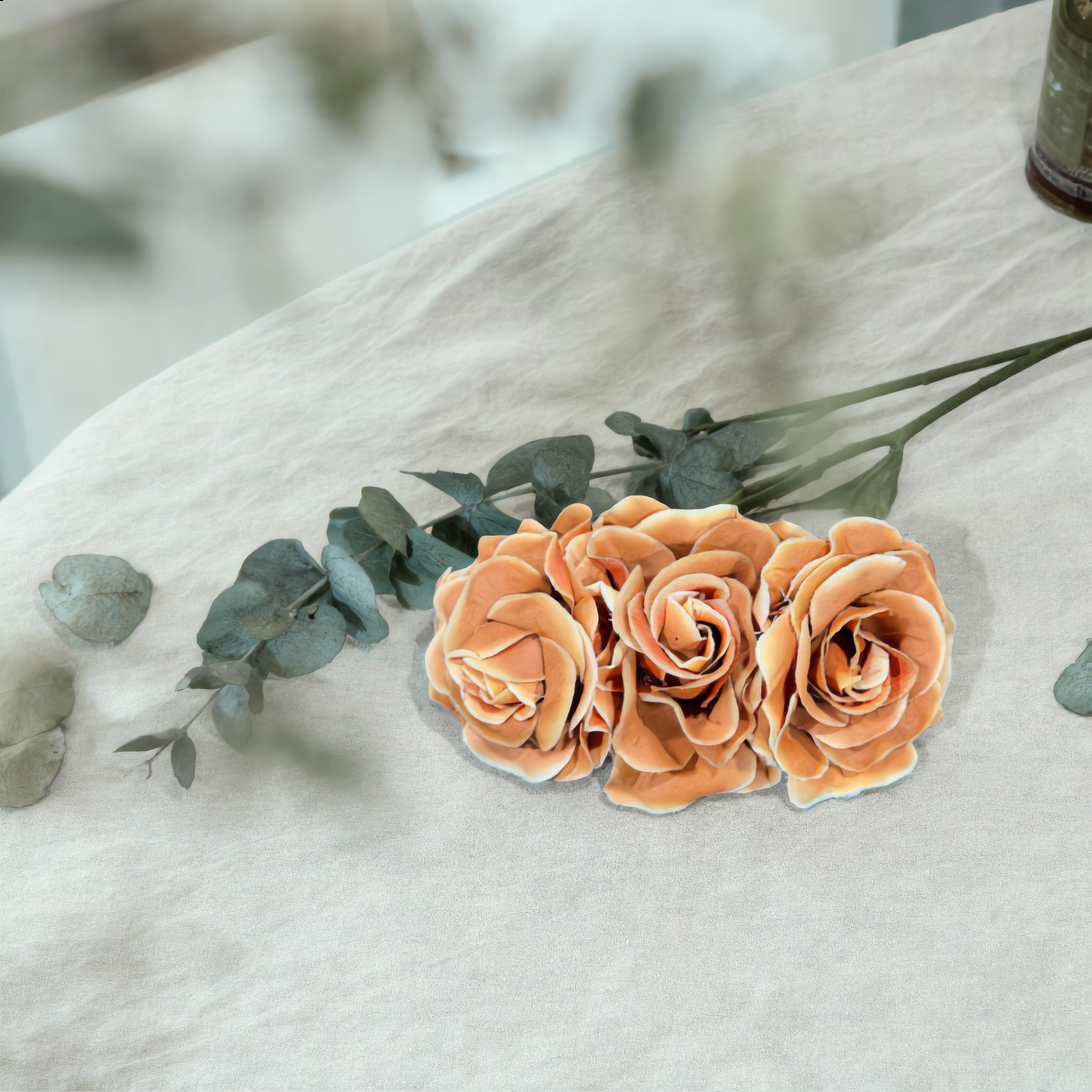 Orange Artificial Flower Headband - Charming Charlie