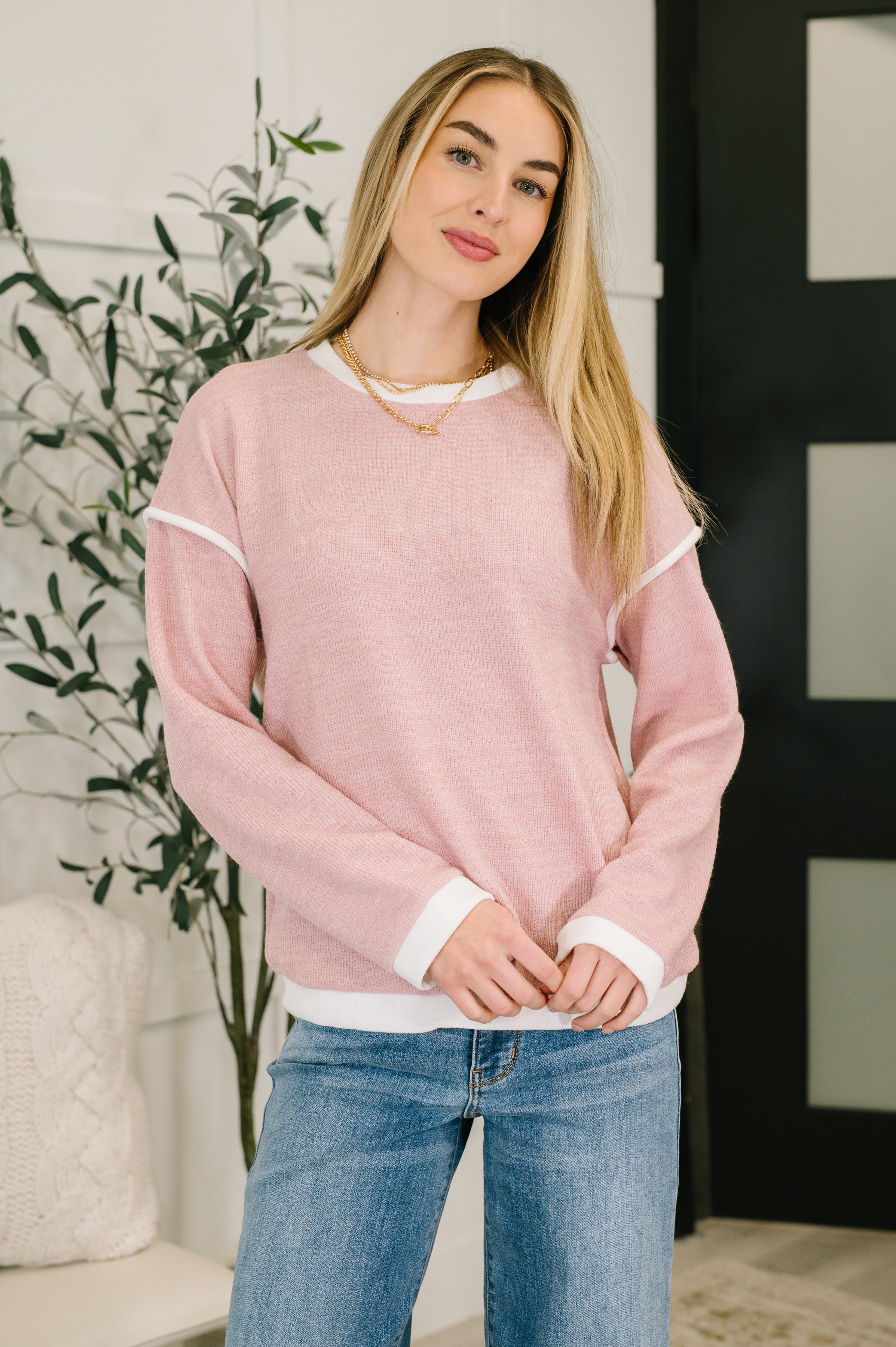 Feeling Restless Textured Drop Shoulder Top - Charming Charlie