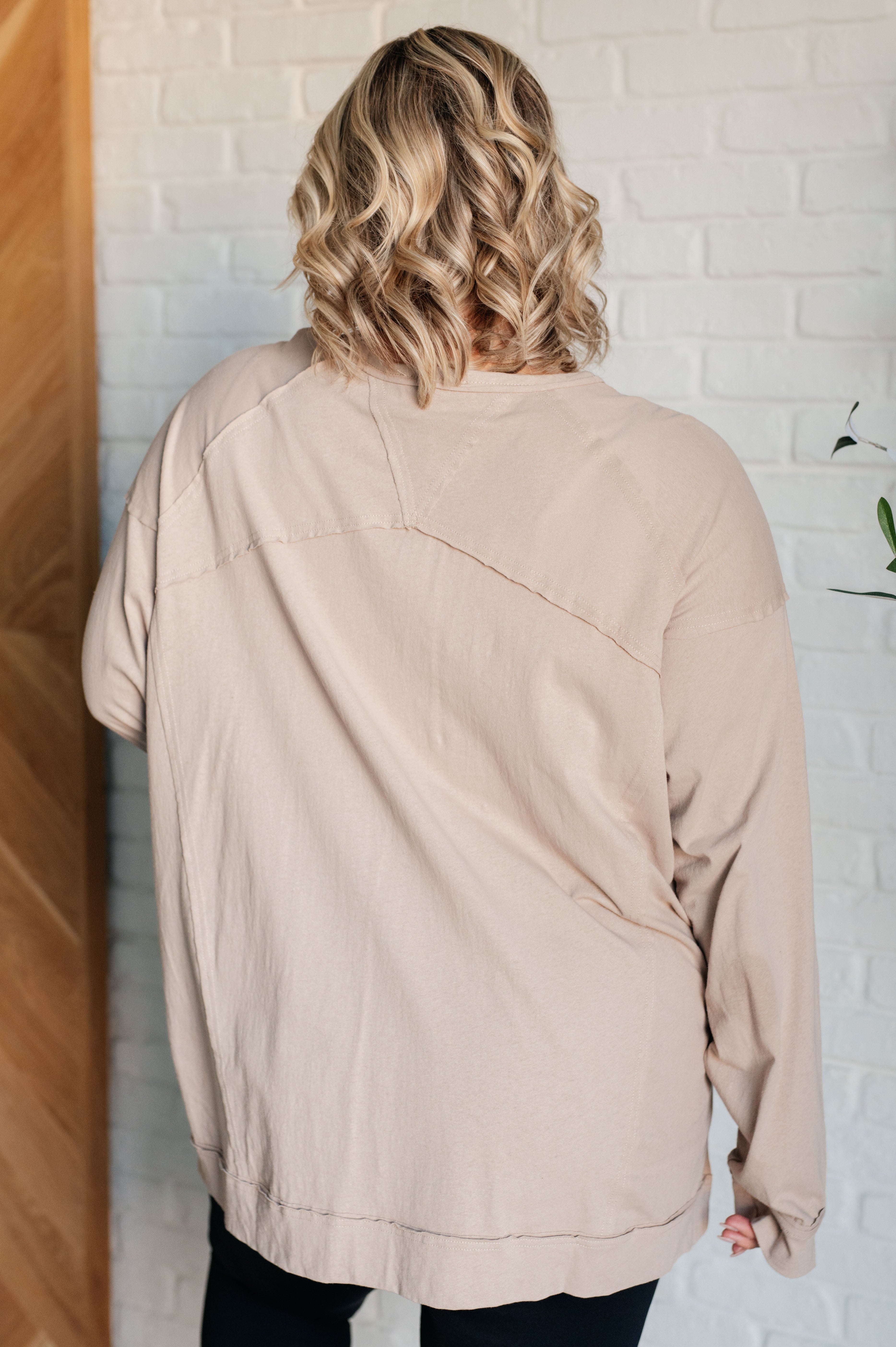 Feels Right Long Sleeve Top - Charming Charlie