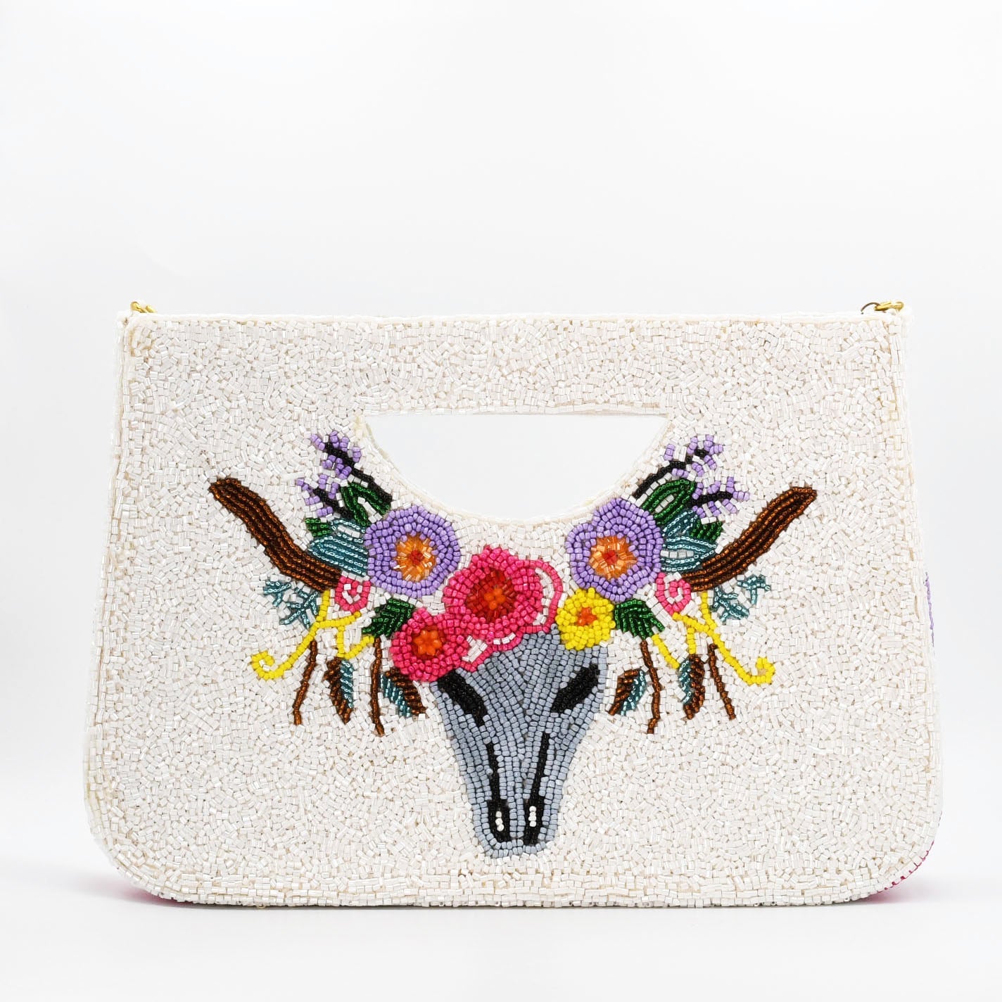 Flowers Long Horns Bag - Charming Charlie