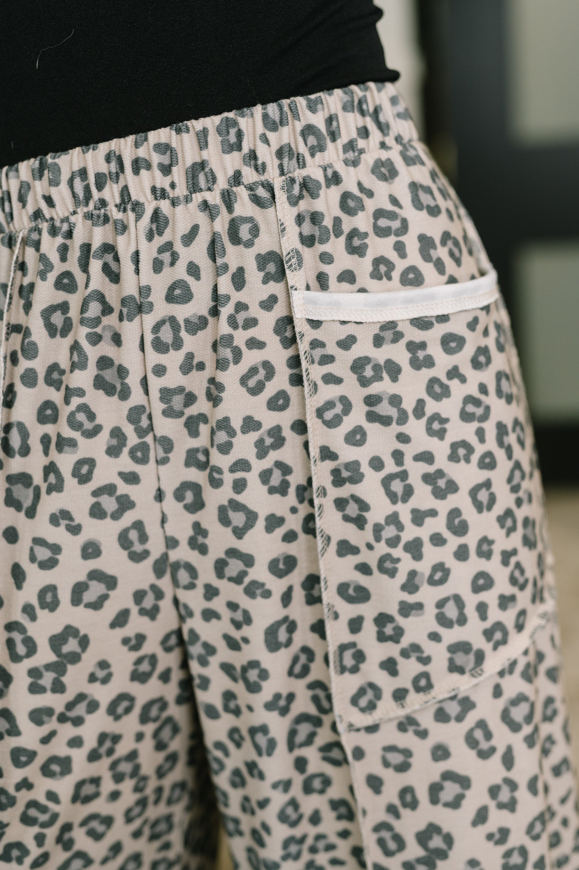 Follow the Flow Wide Leg Leopard Print Bottoms - Charming Charlie