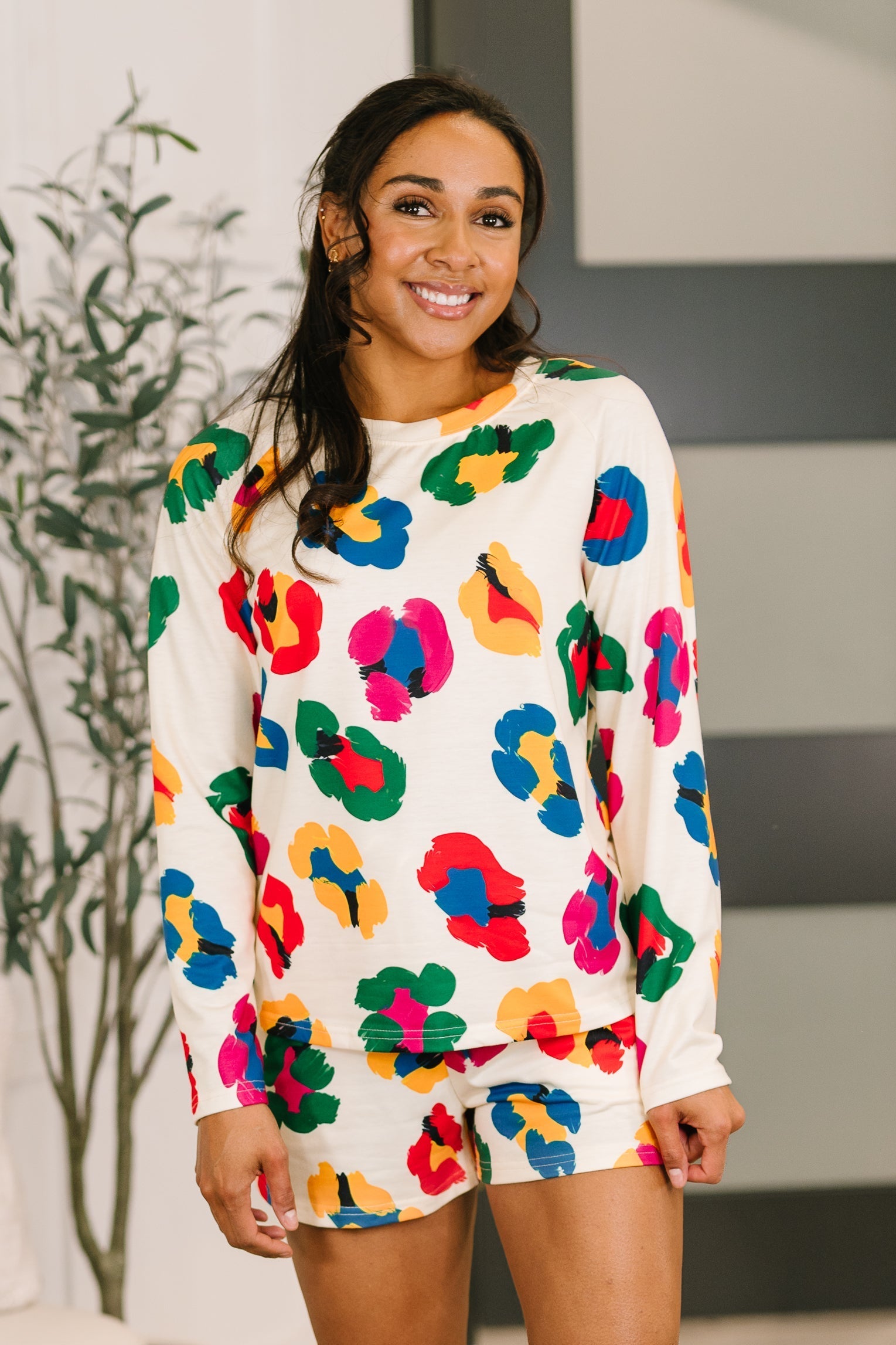 Forever Young Floral Top and Shorts Set - Charming Charlie