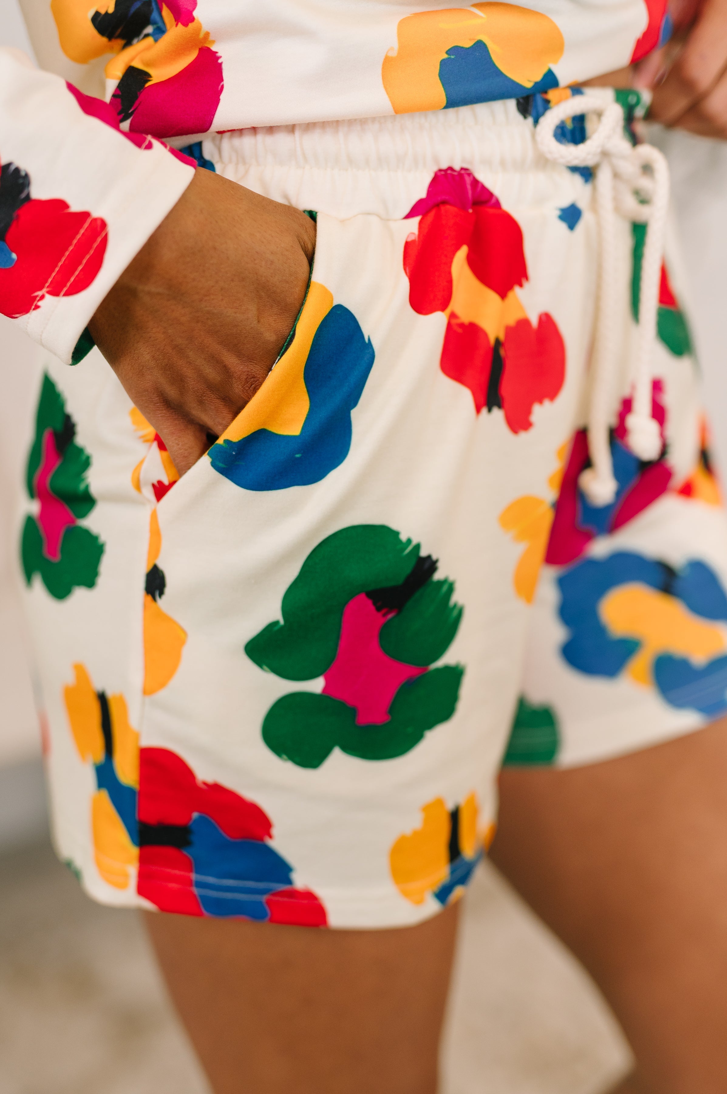 Forever Young Floral Top and Shorts Set - Charming Charlie