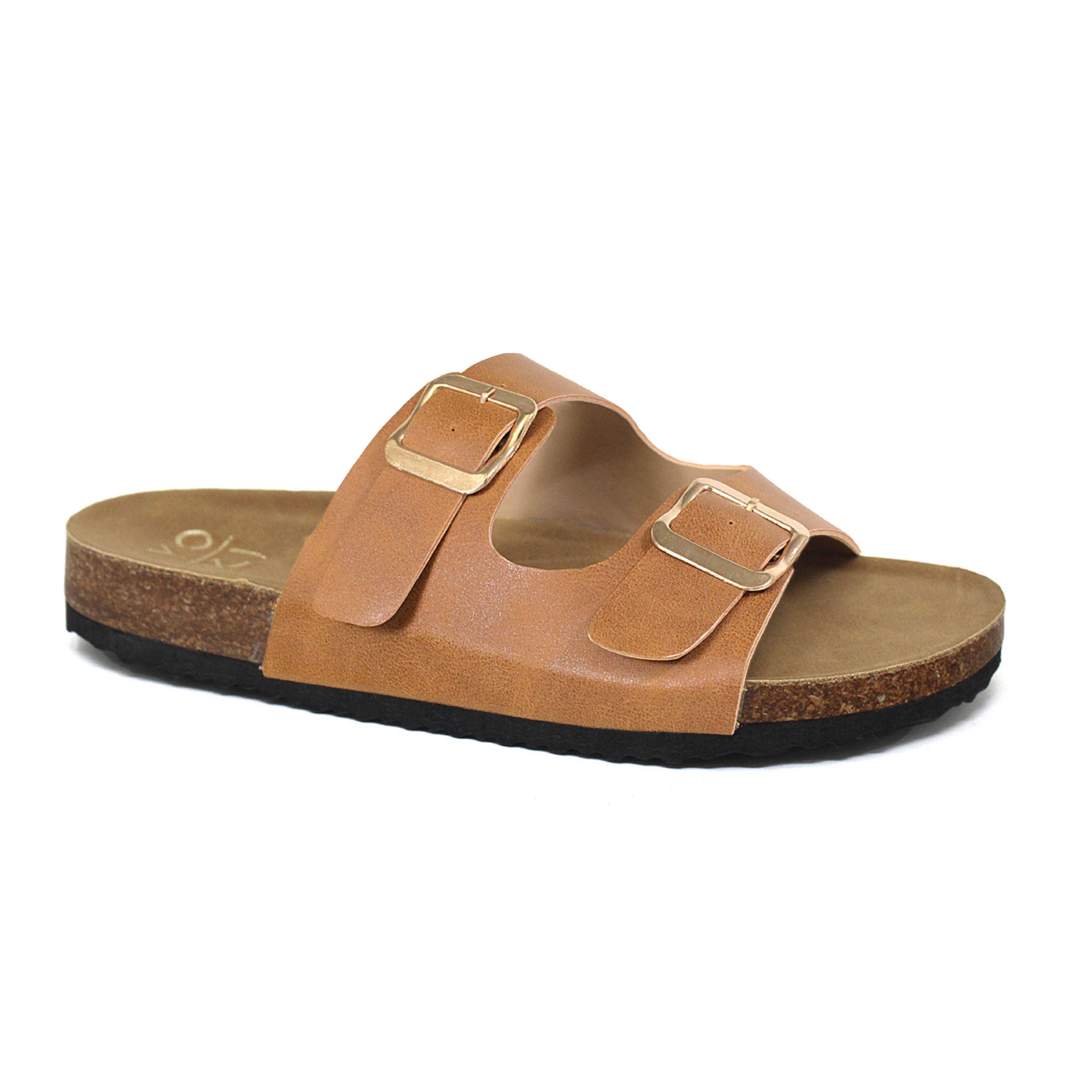 GIAN-91 Women's PU Sandal With Two Piece Upper and Buckle - Yoki