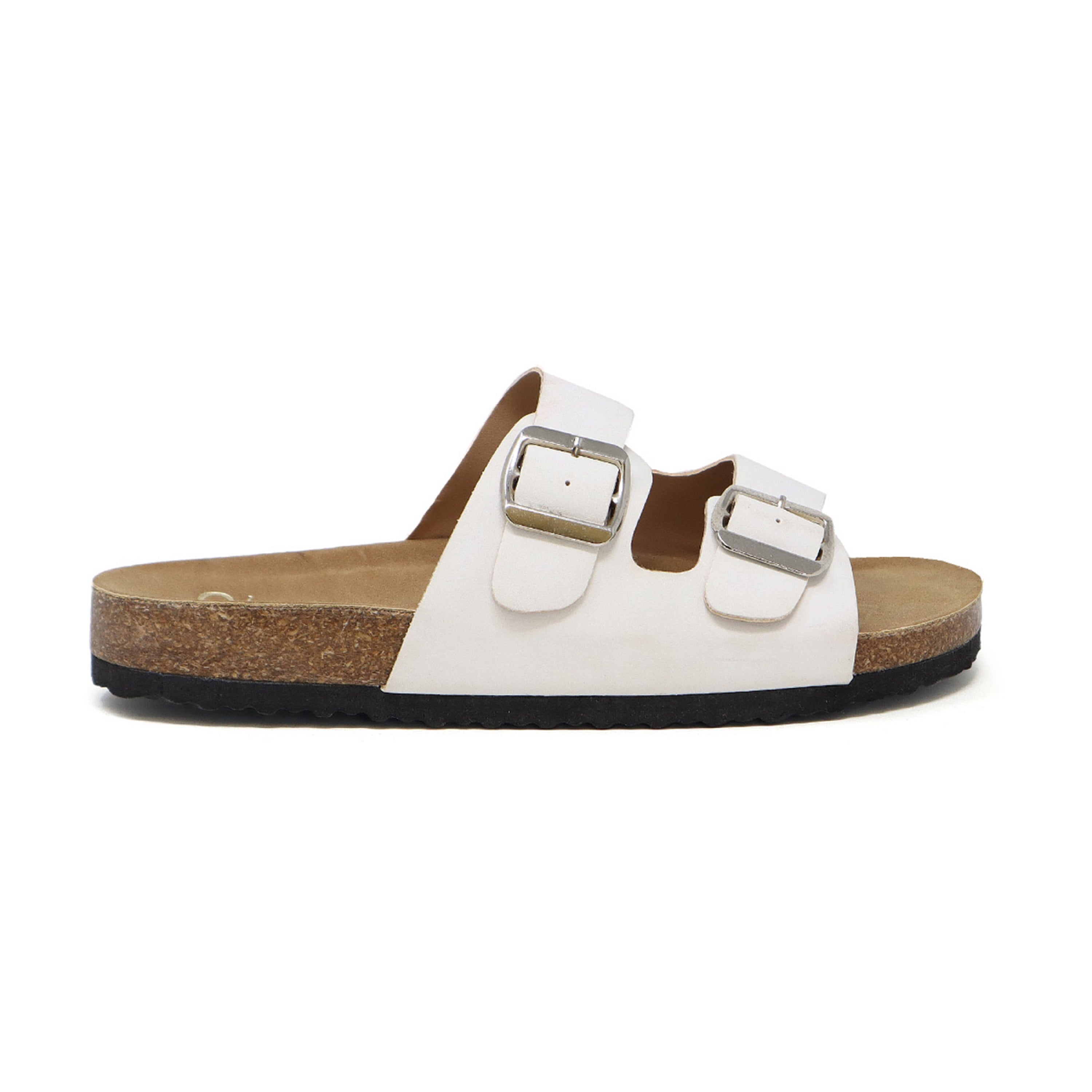GIAN-91 Women's PU Sandal With Two Piece Upper and Buckle - Yoki