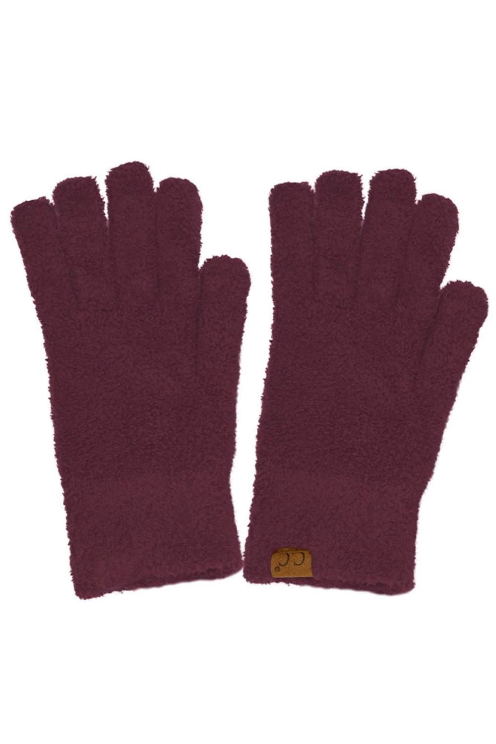 Burgundy C.C Plush Terry Chenille Gloves, made from ultra-soft, plush terry cloth, offer superior warmth and comfort. With their high absorbency ability, they are perfect for outdoor activities in the winter or for staying warm indoors. These gloves are durable and will stay in good condition for years to come.