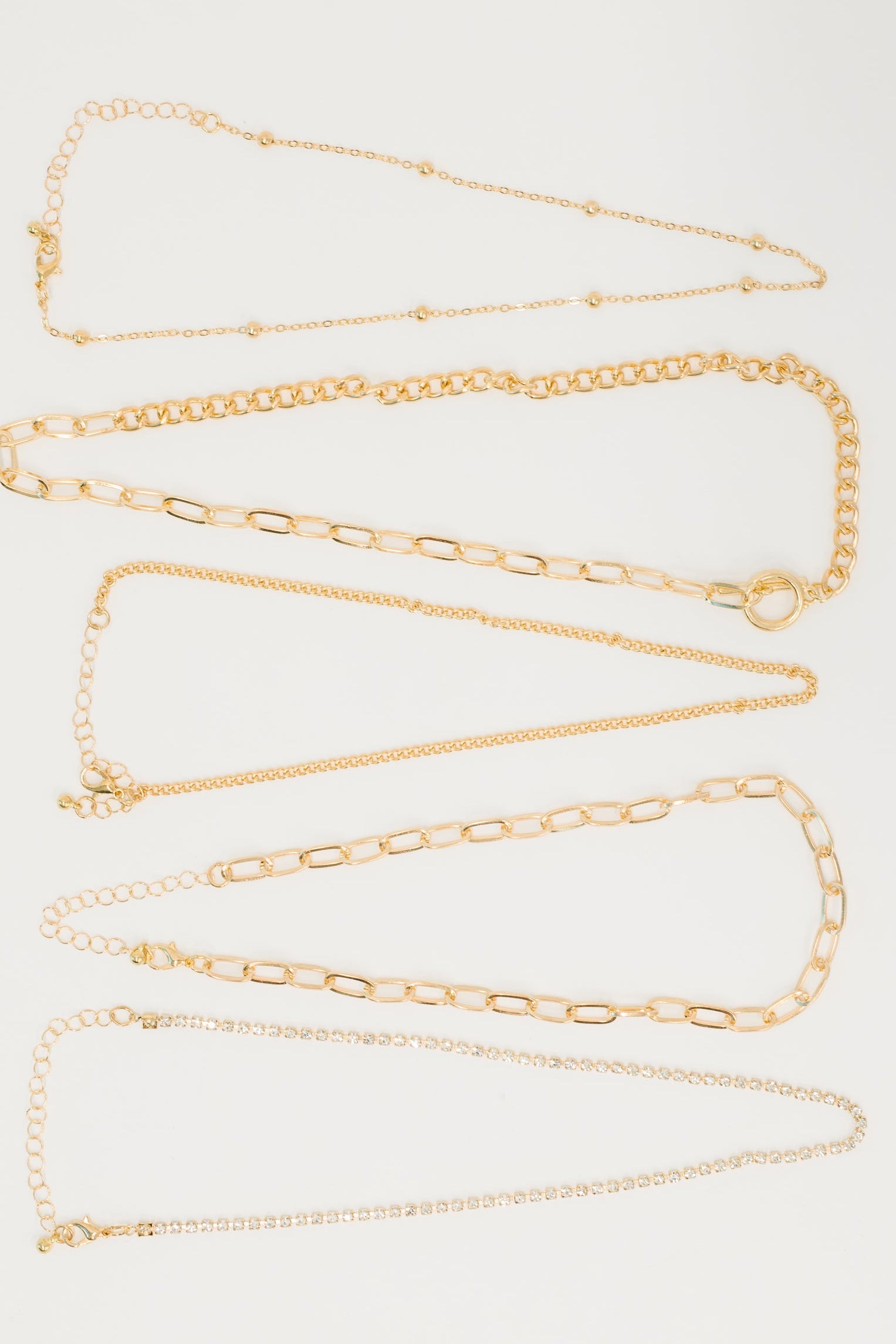 Golden Hour Links Everyday Set in Gold - Charming Charlie