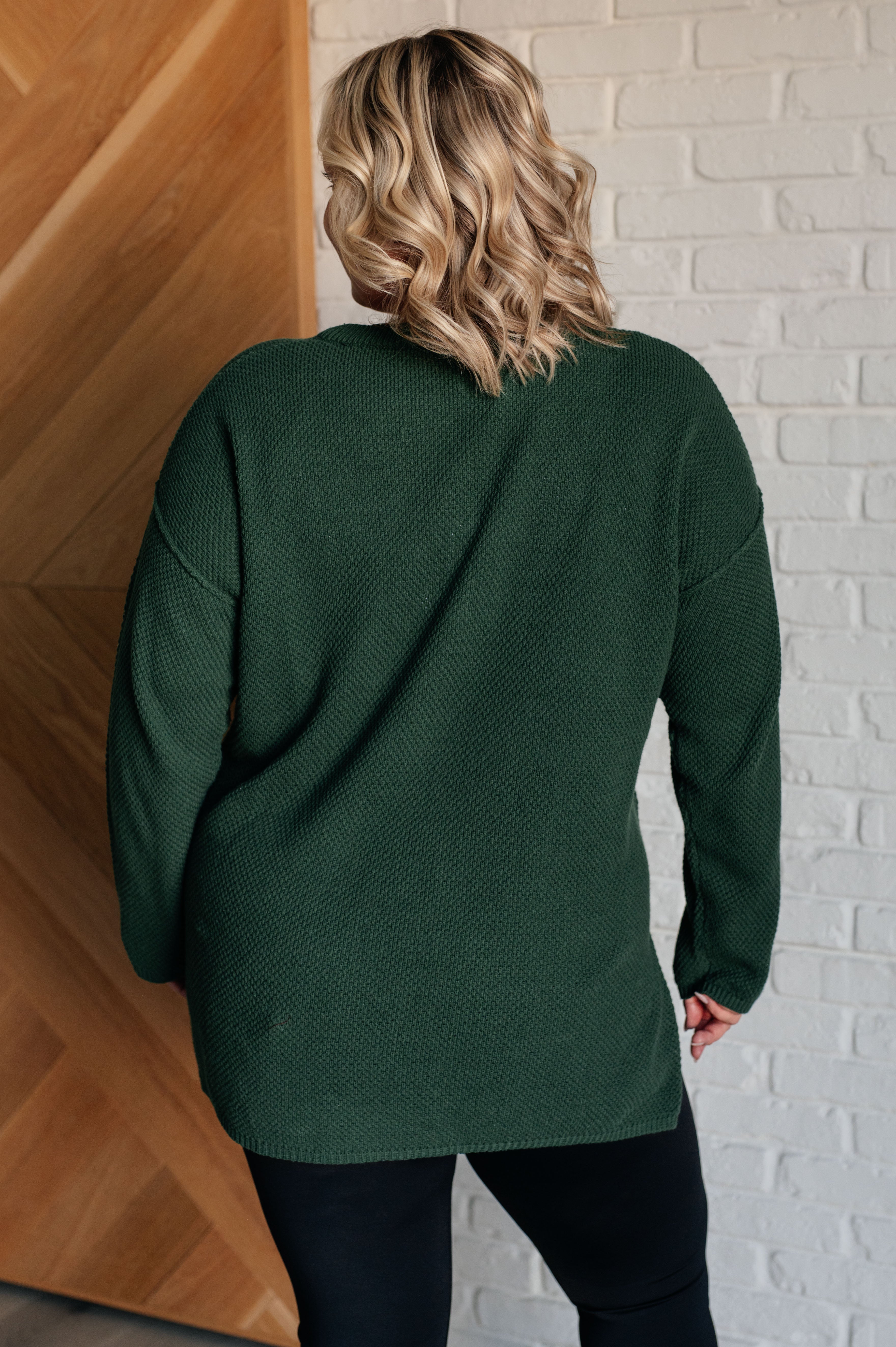 Good Afternoon Henley Sweater - Charming Charlie