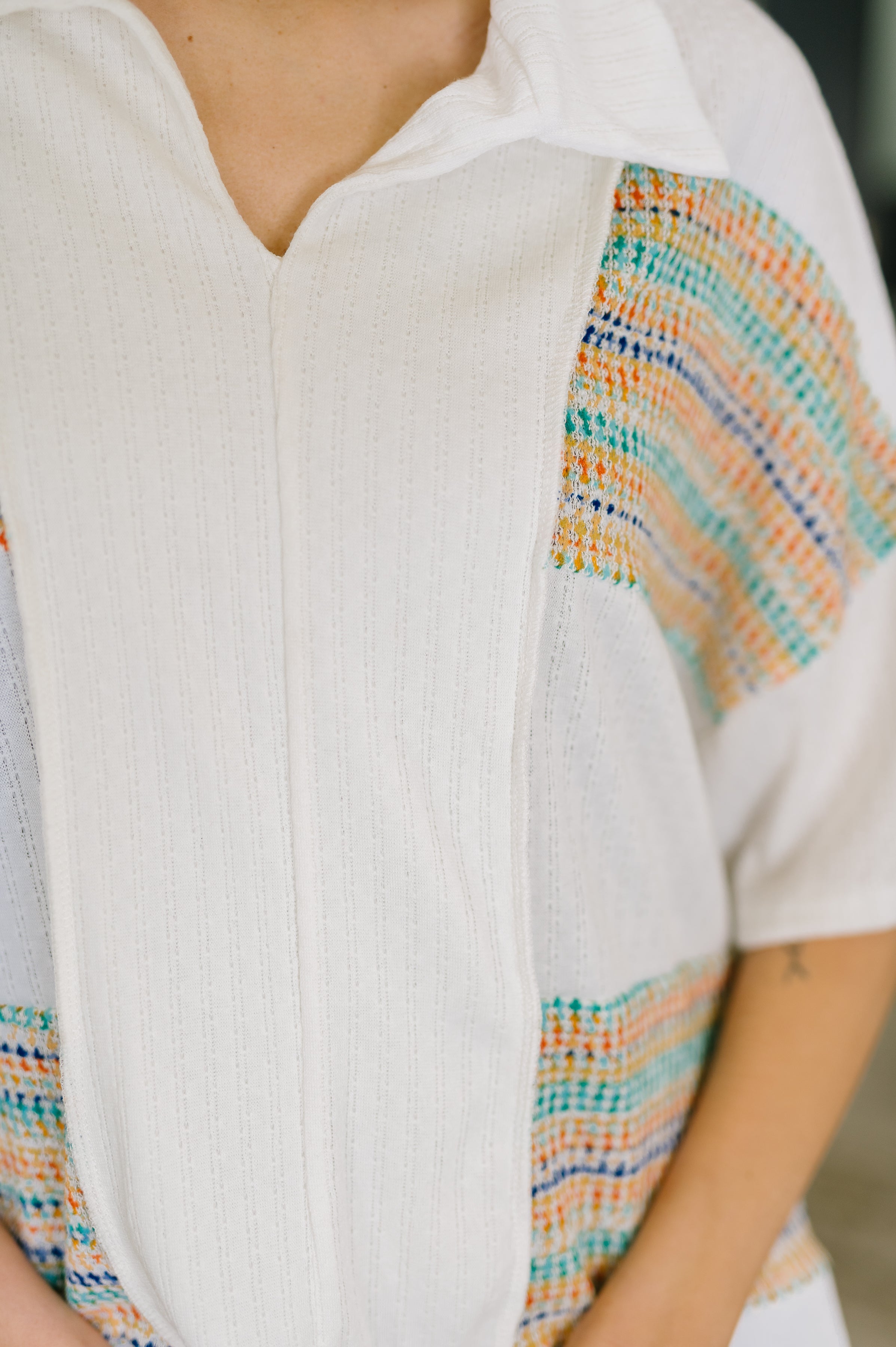 Good For Me Collared Knit Top - Charming Charlie