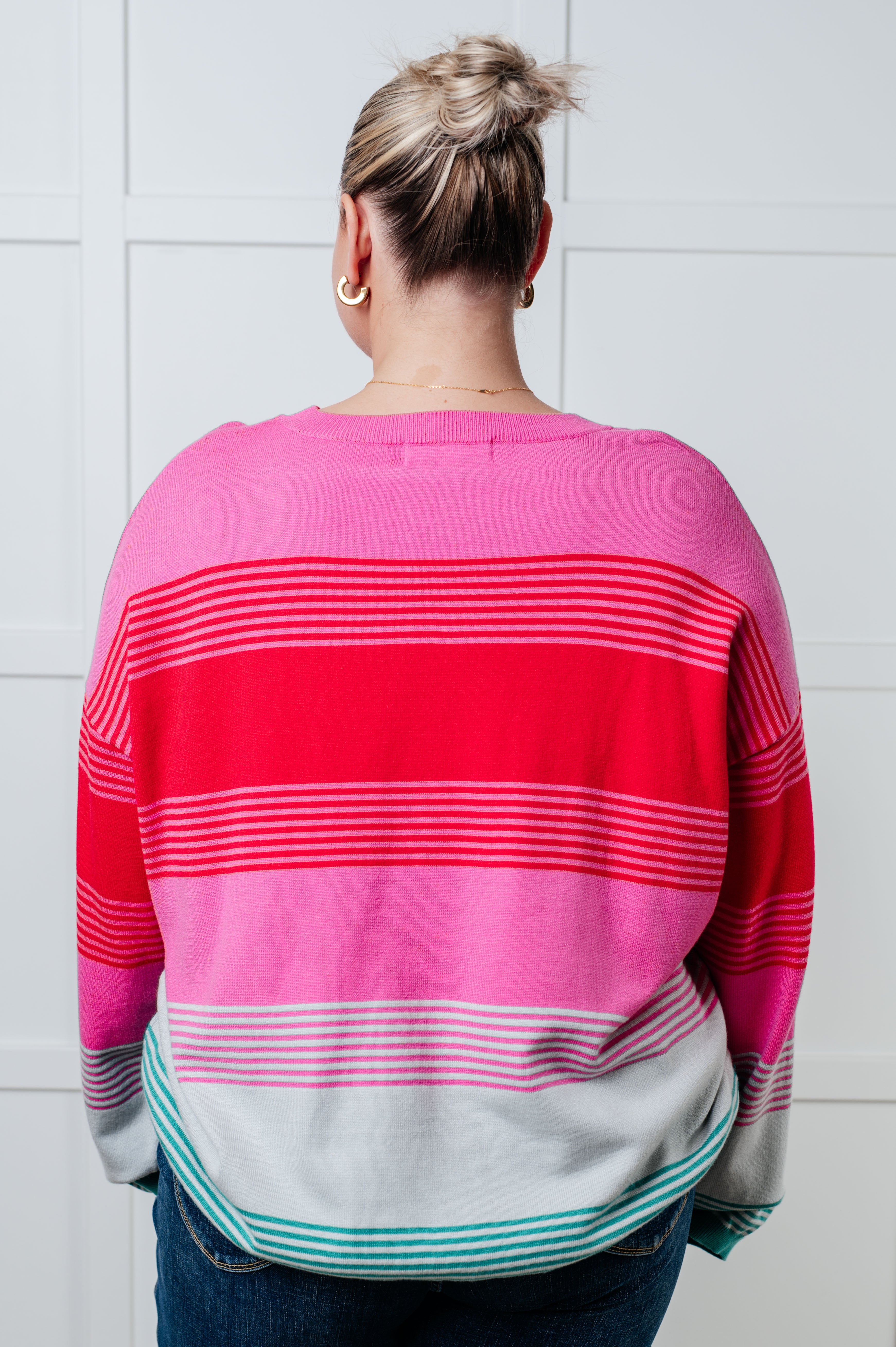 Gradual Feelings Striped Sweater - Charming Charlie