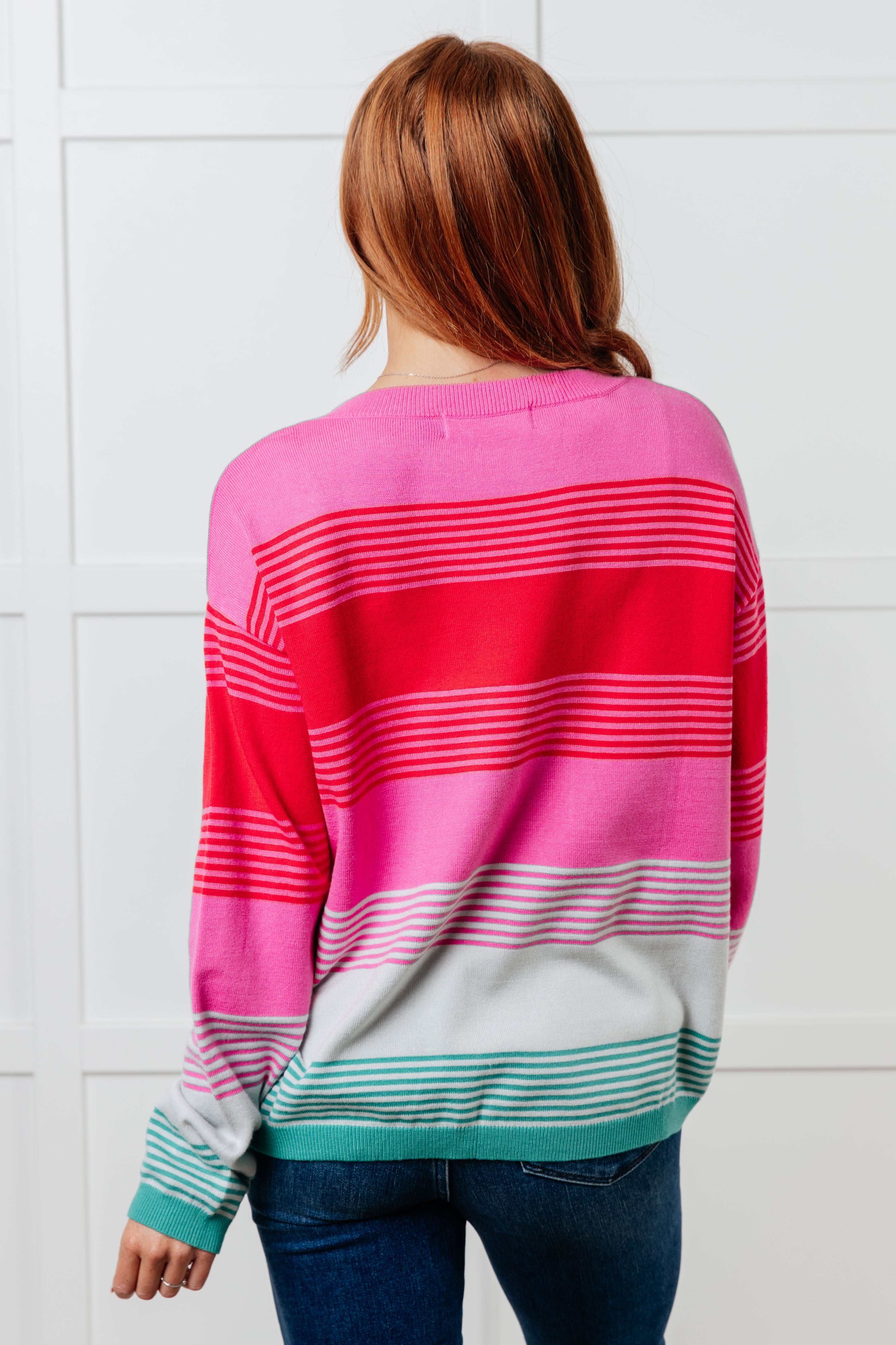Gradual Feelings Striped Sweater - Charming Charlie