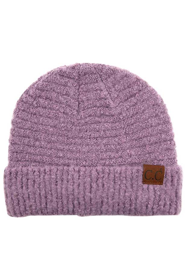 Grapeade C C Solid Boucle Yarn Beanie Hat with Cuff, wear this beautiful Beanie Hat while going outdoor and keep yourself warm and stylish with a unique look. The color variation makes the Hat suitable for everyone's choice with different outfits. It feels cozy and a perfect match with any type of outfit. It's a beautiful winter gift accessory for birthdays, Christmas, stocking stuffers, secret Santa, holidays, anniversaries, and valentine's day to your friends, family, and Loved Ones.