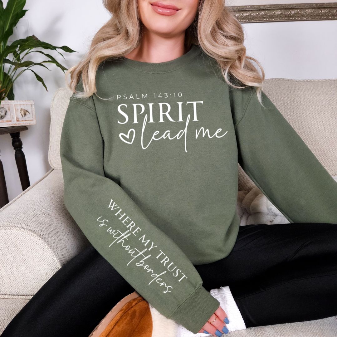 Spirit Lead Me Graphic Sweatshirt in Four Colors - Charming Charlie