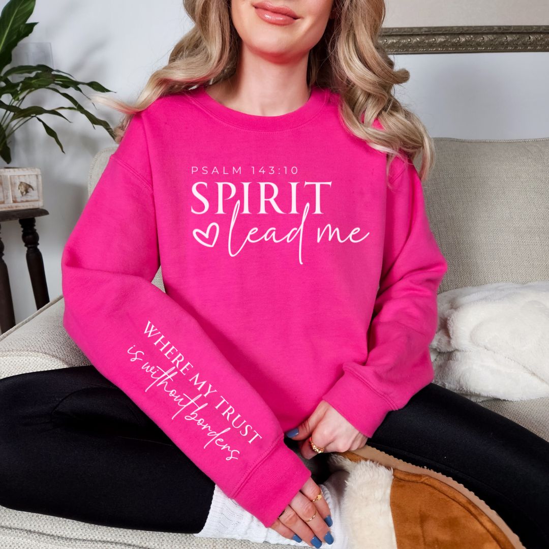 Spirit Lead Me Graphic Sweatshirt in Four Colors - Charming Charlie