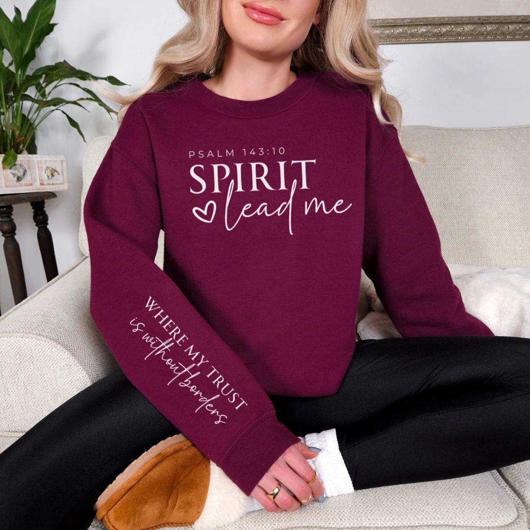 Spirit Lead Me Graphic Sweatshirt in Four Colors - Charming Charlie